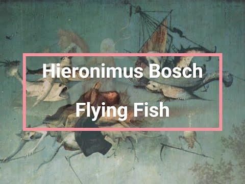 flying fish automaton inspired by Hieronimus Bosch