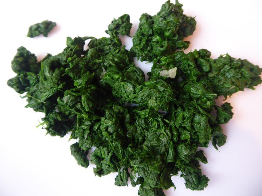 spinach wilted and chopped.JPG
