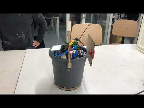 test turning pot + shield