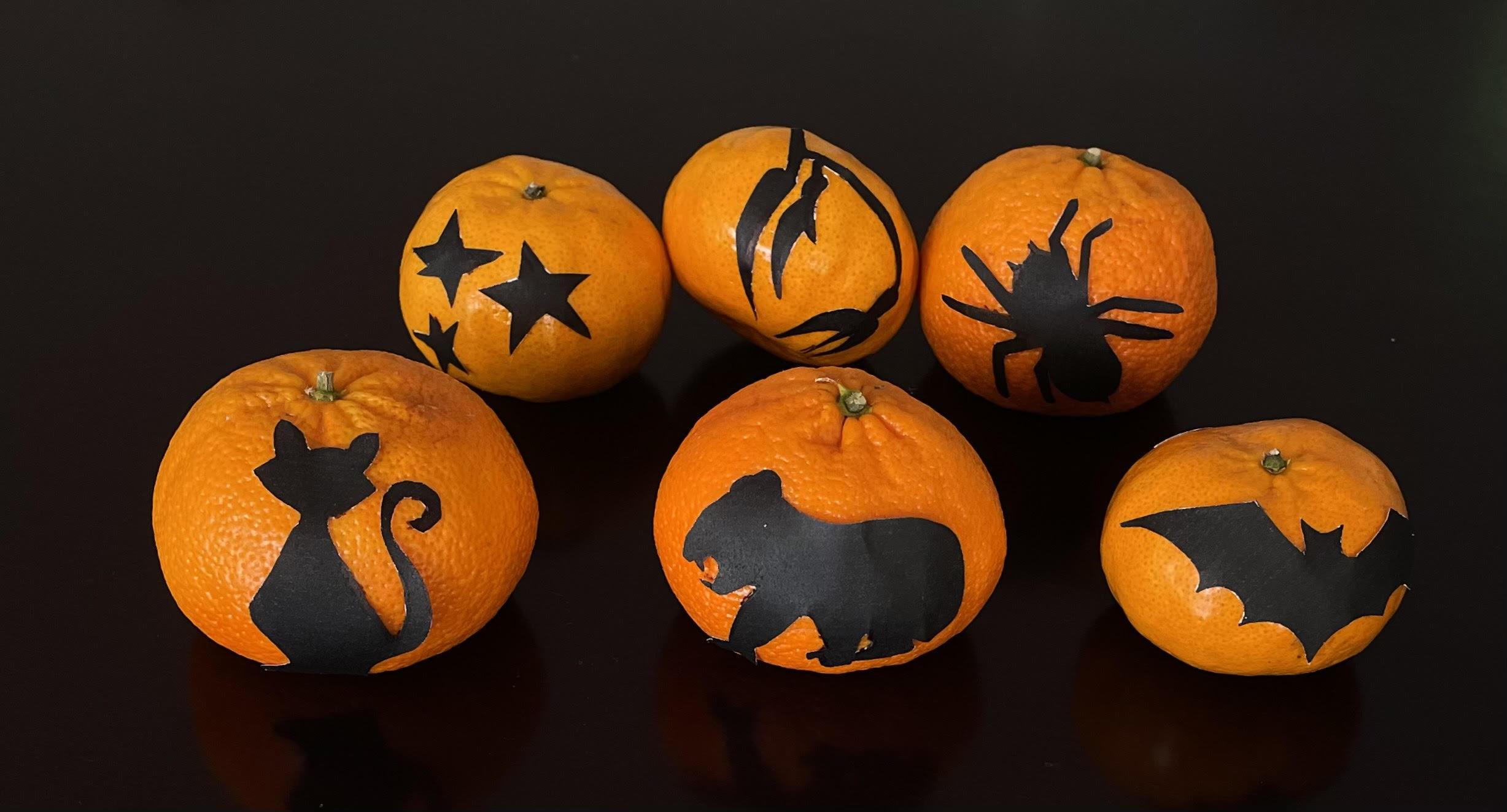 Australian Halloween Mandarin Decorations