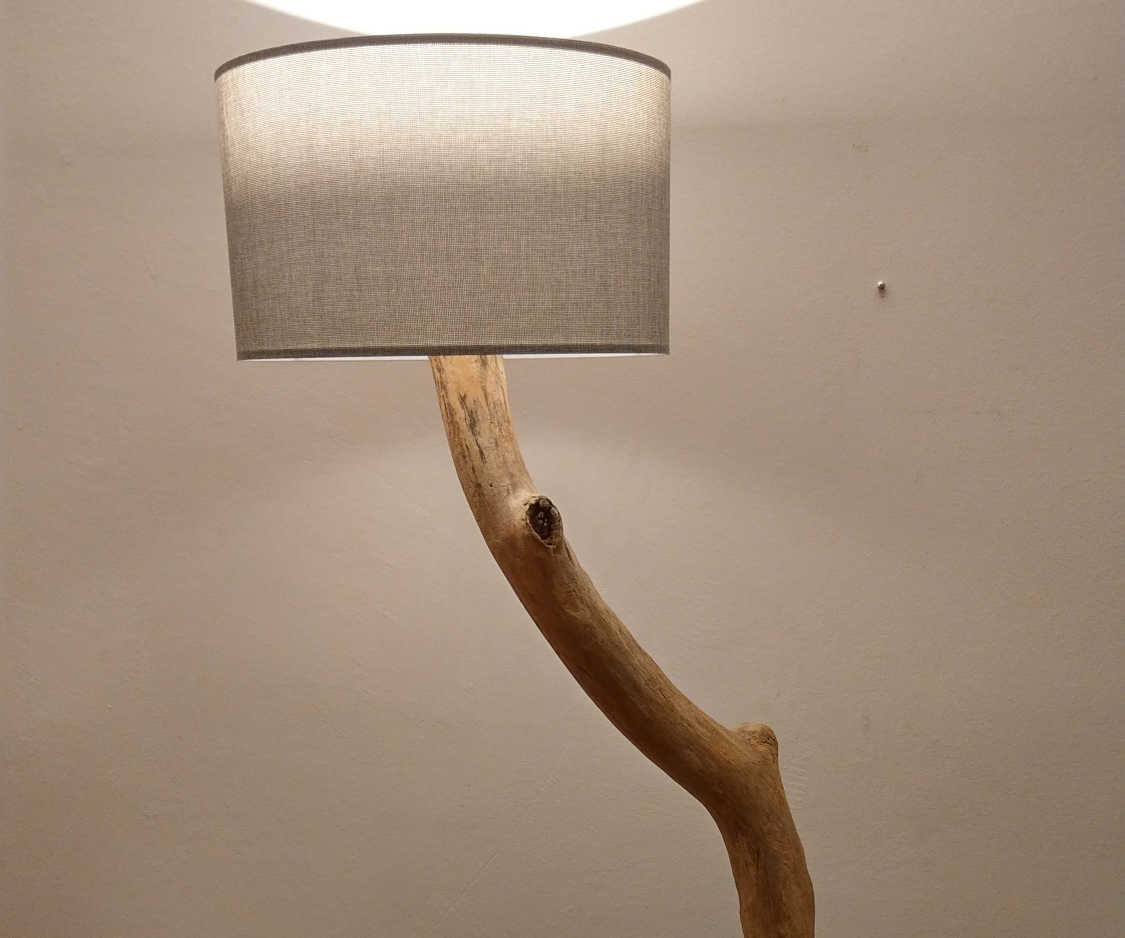 Driftwood Floor Lamp, Dimmable
