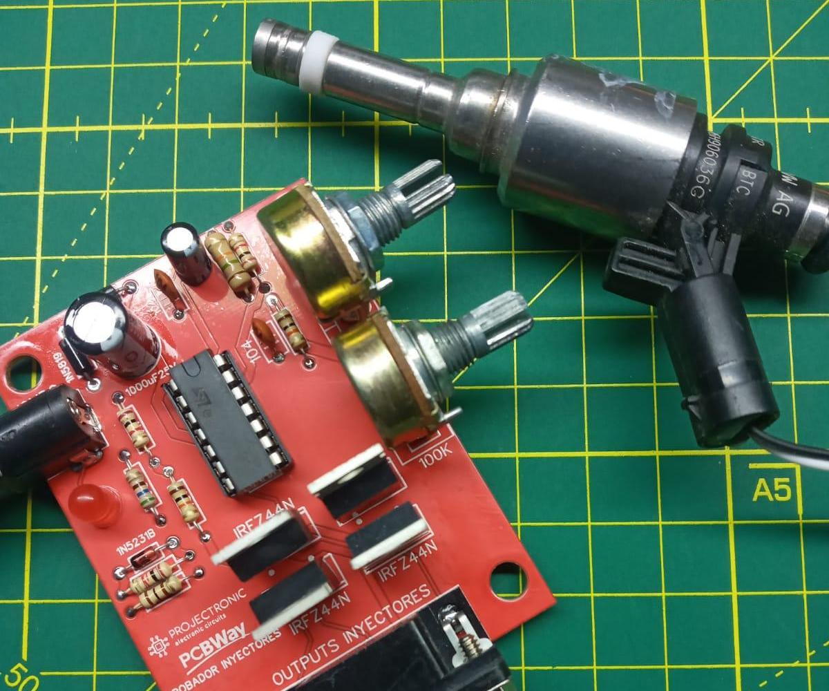 4 CHANNELS INJECTOR TESTER