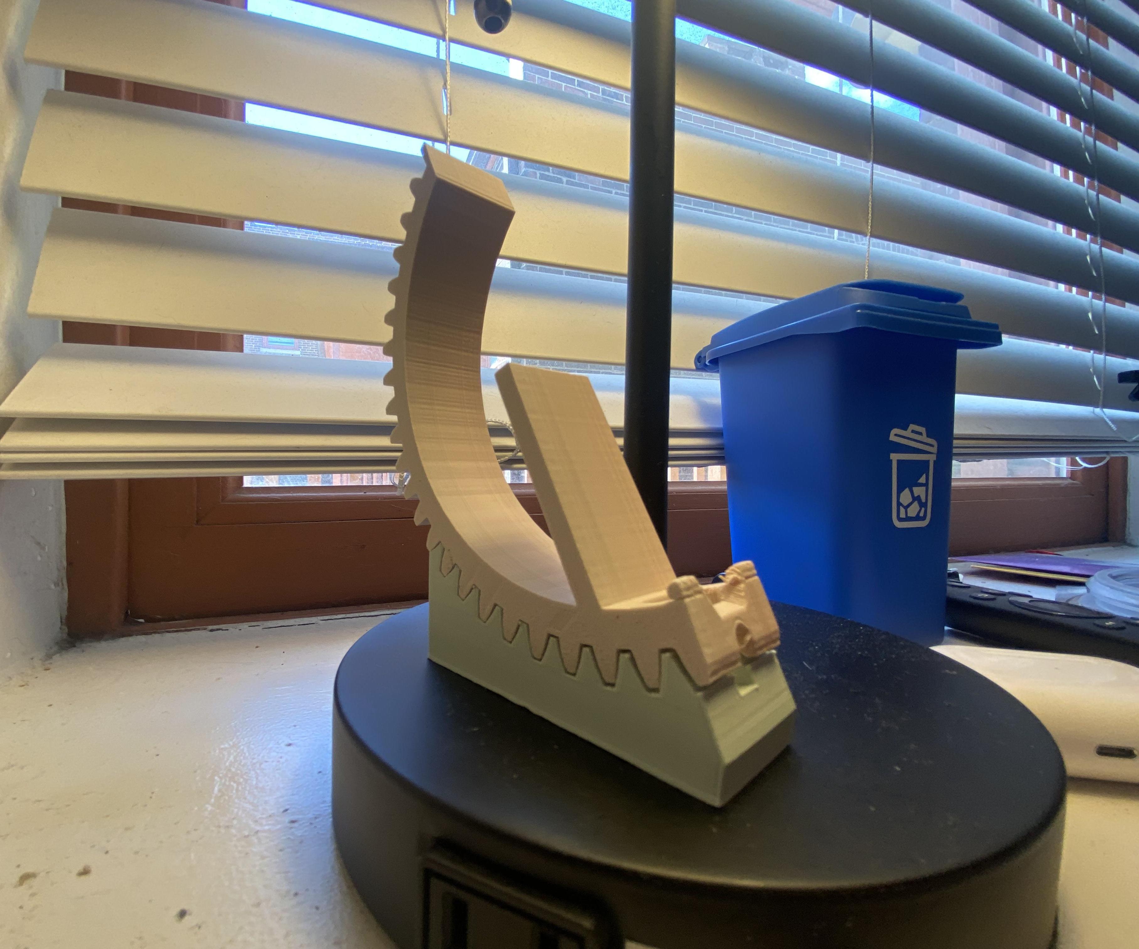 3D Printable Adjustable Gear Phone Stand