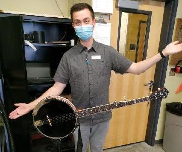 Open Back Banjo Stand