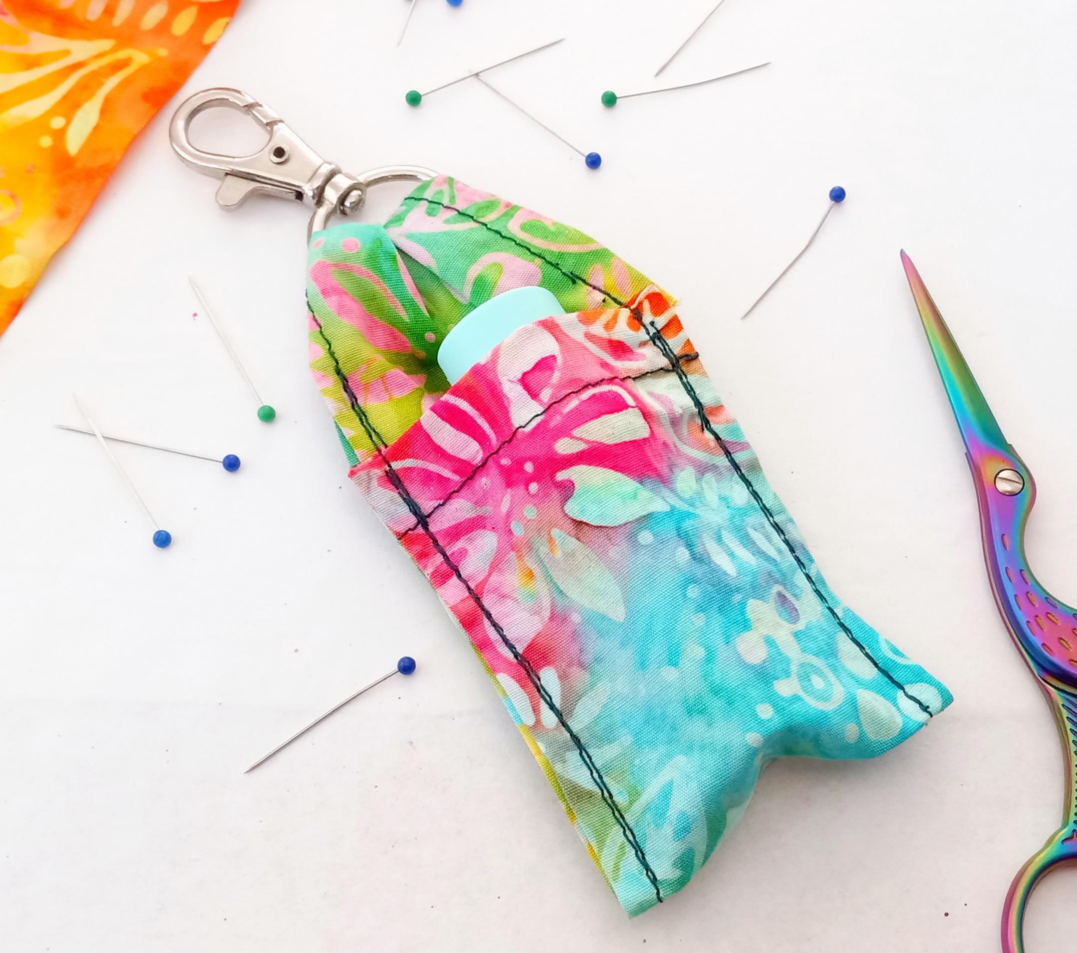 DIY Chapstick Holder From Quilting Scraps