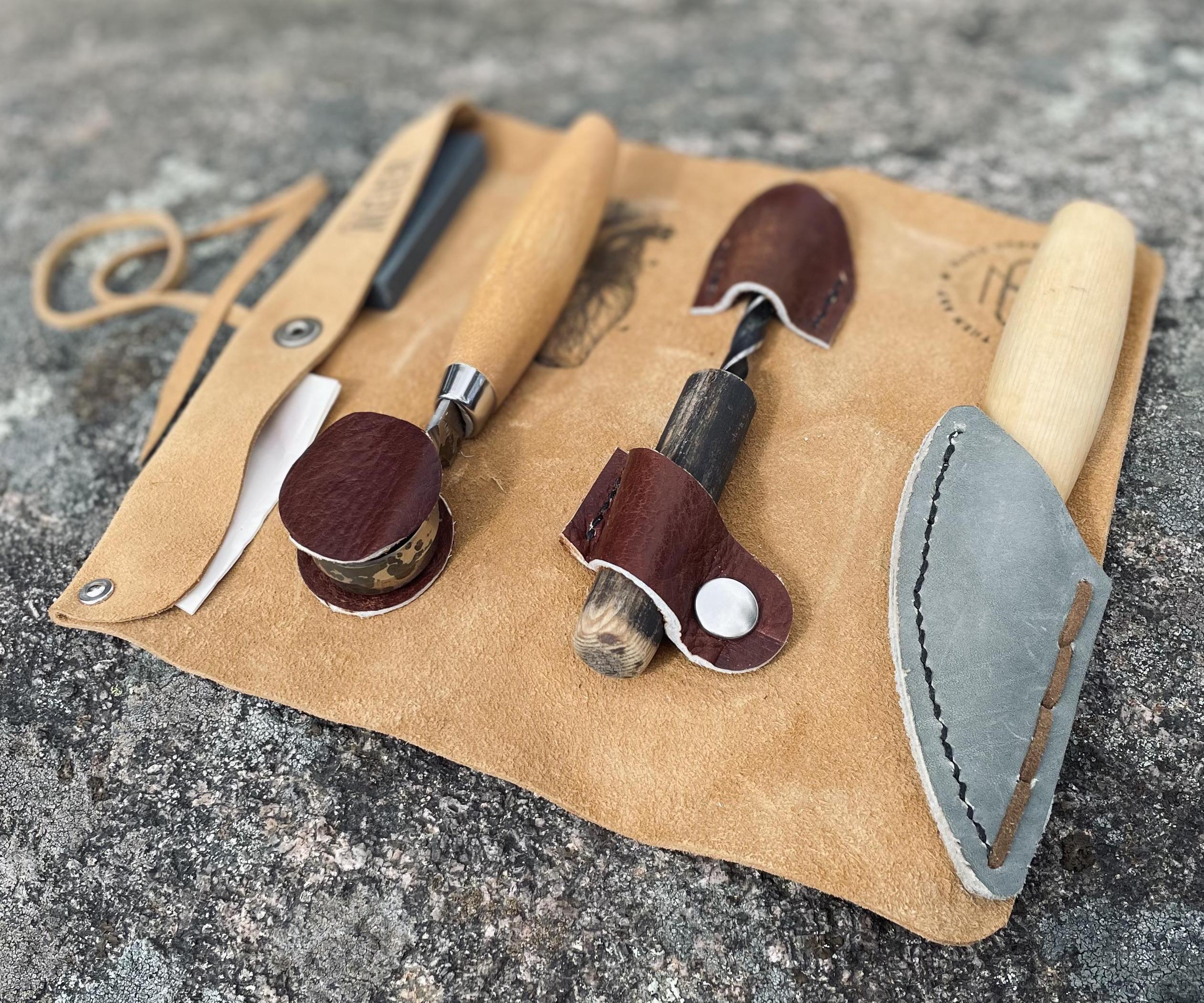 Woodcarving Tool Roll Up