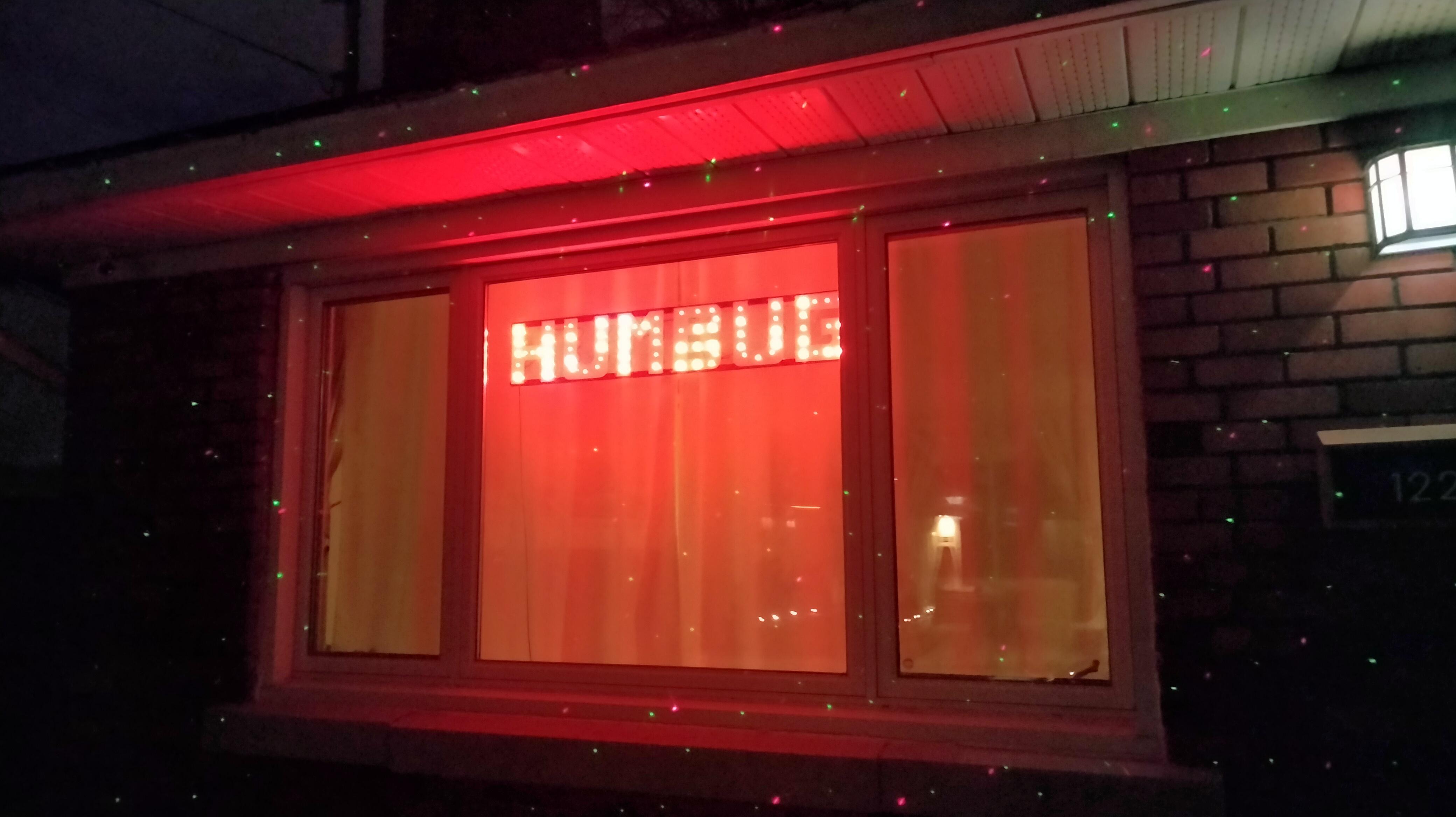 Animated Christmas LED Sign