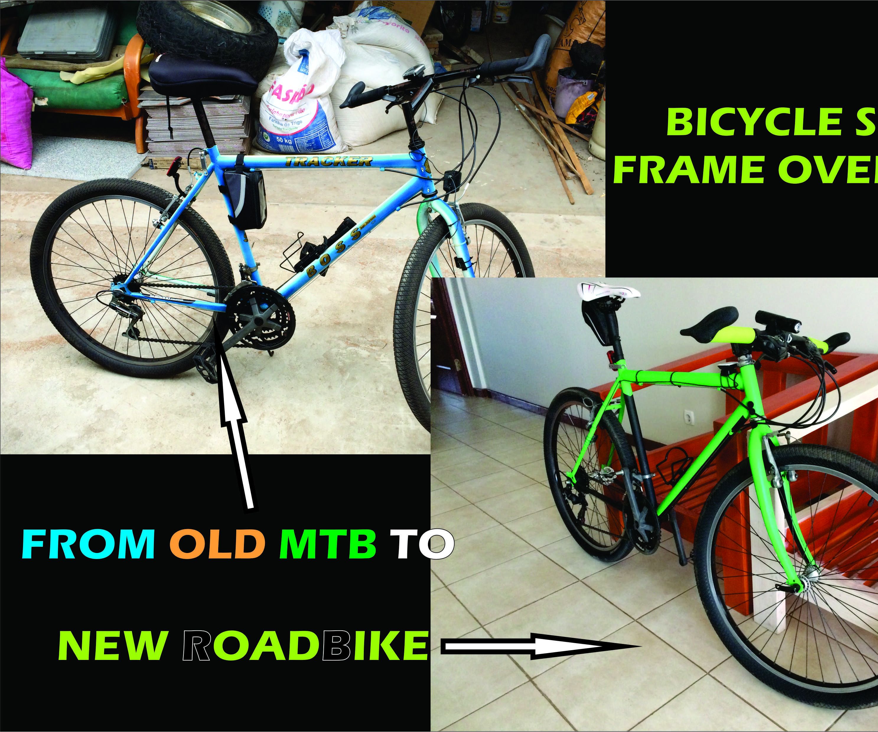 Bicycle Steel Frame Overhaul