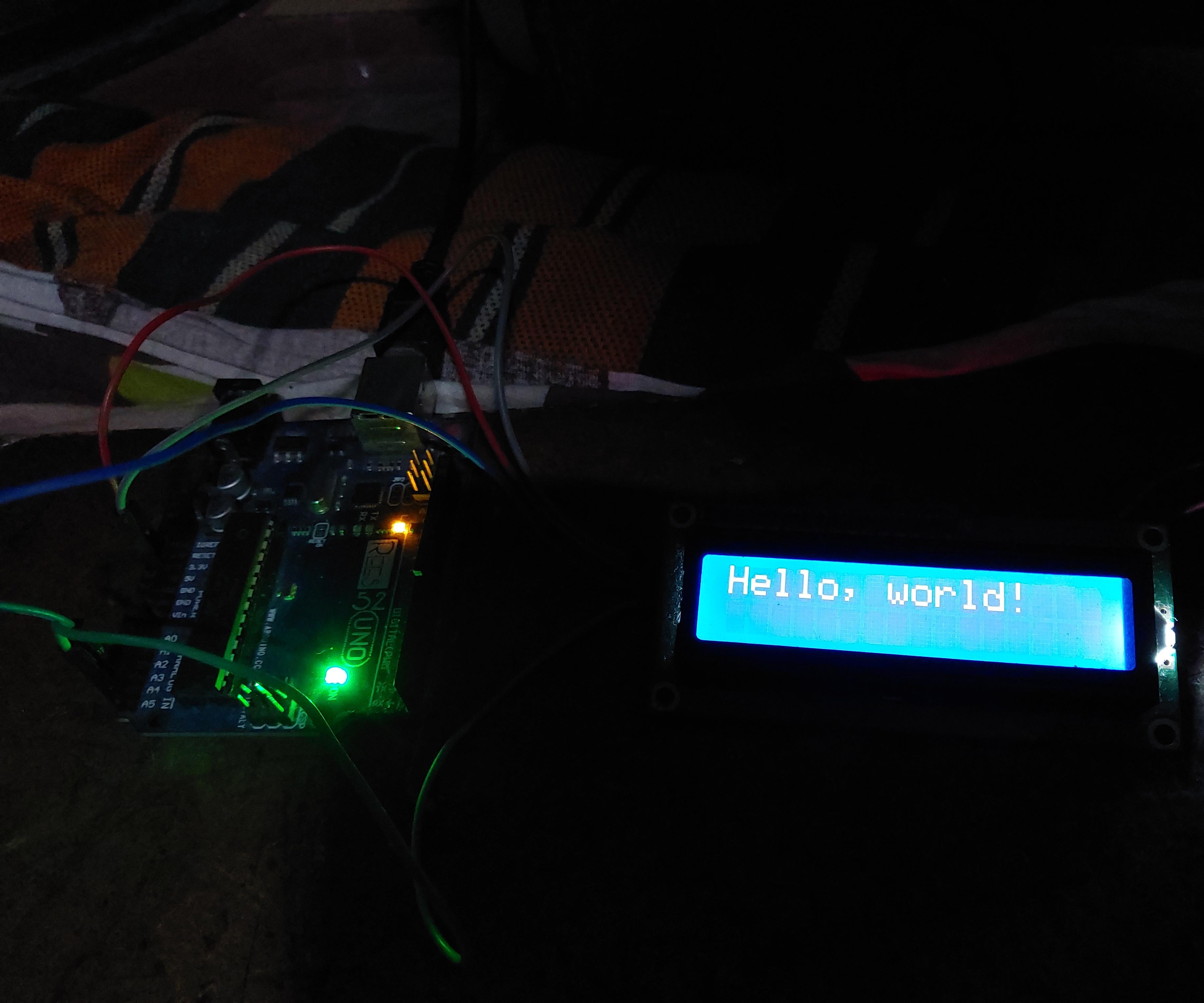 How to Use a I2C LCD With Arduino UNO