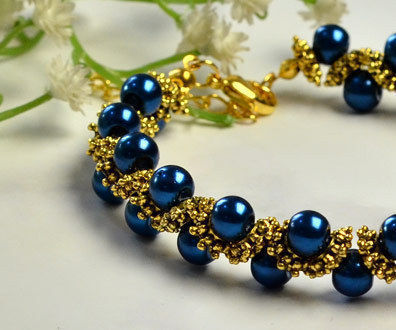 Beebeecraft Tutorials on How to Make Ancient Pearl Beads Bracelet