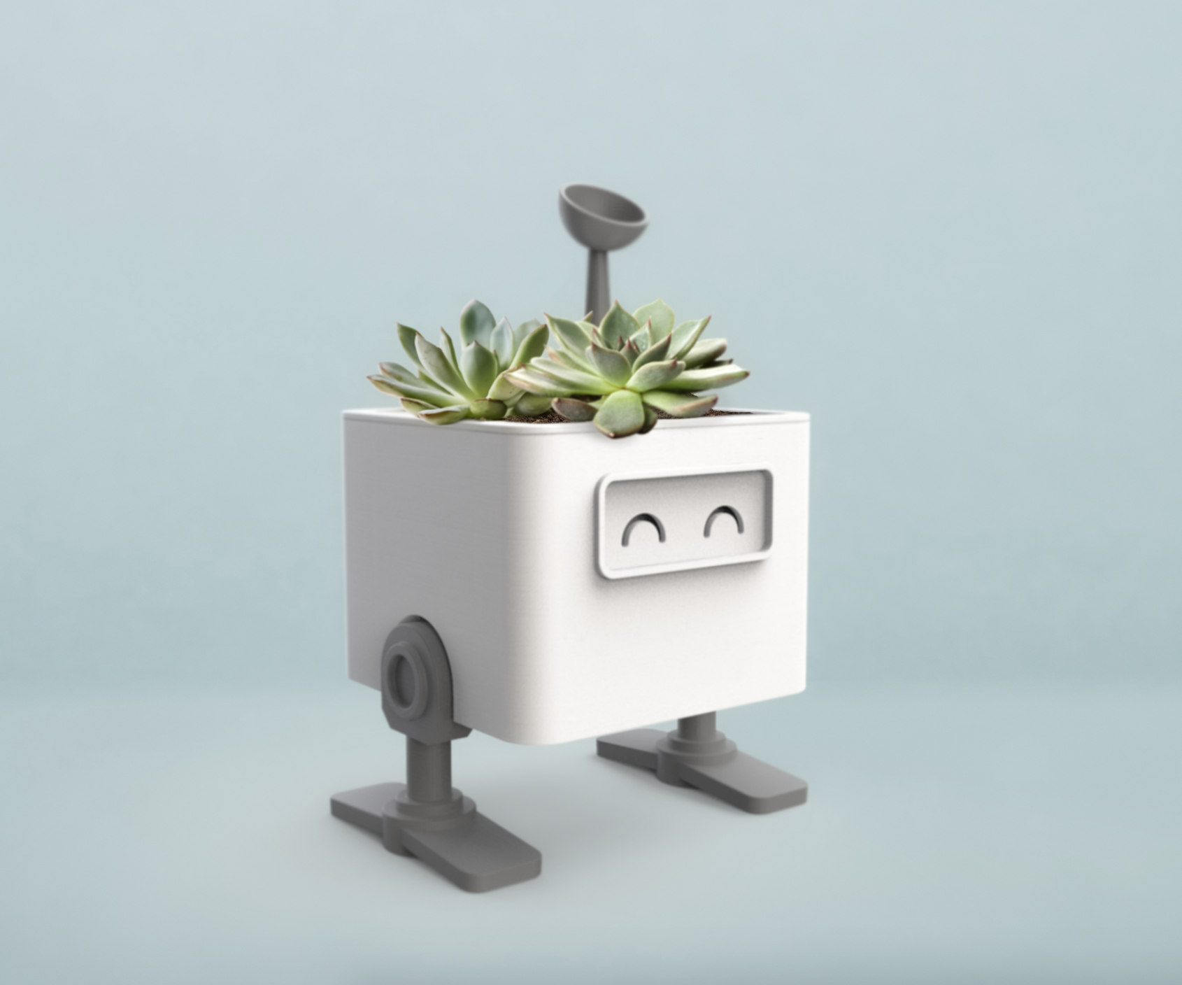 Roboid Self Watering Planter (TinkerCAD)