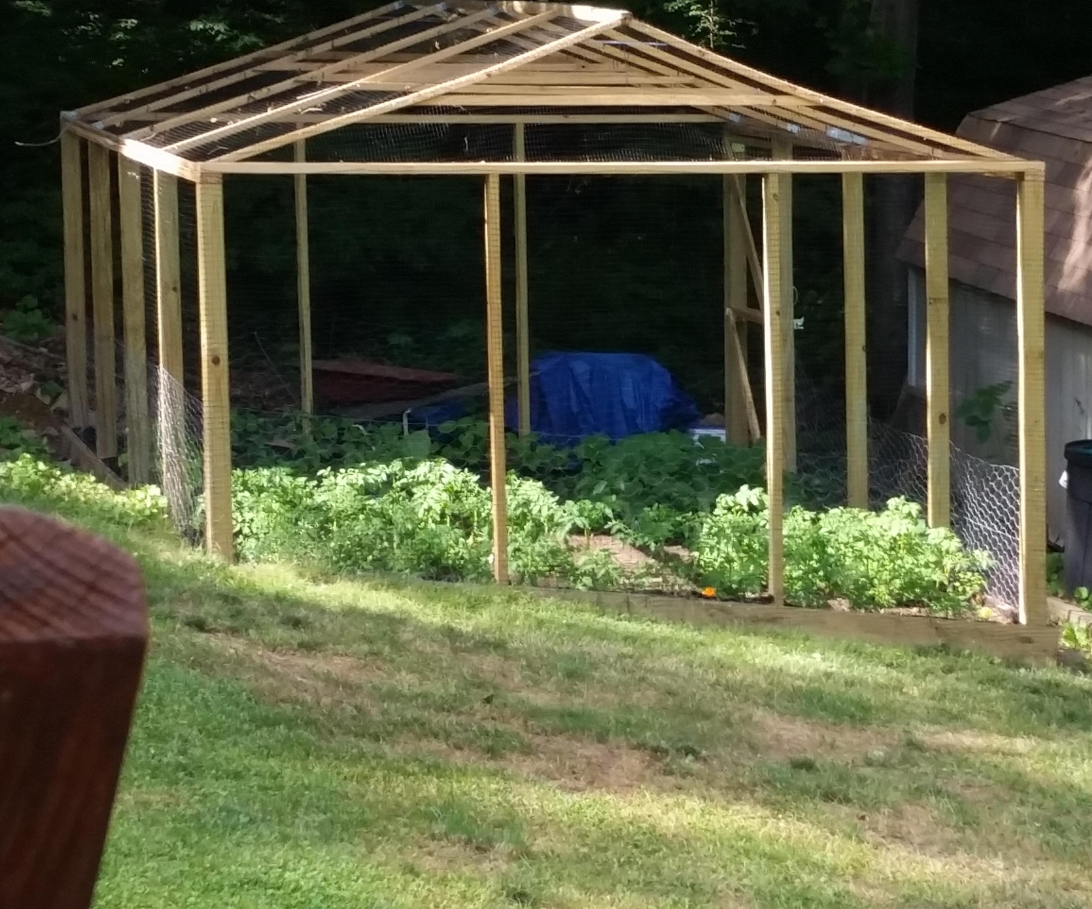 Protected Garden Enclosure