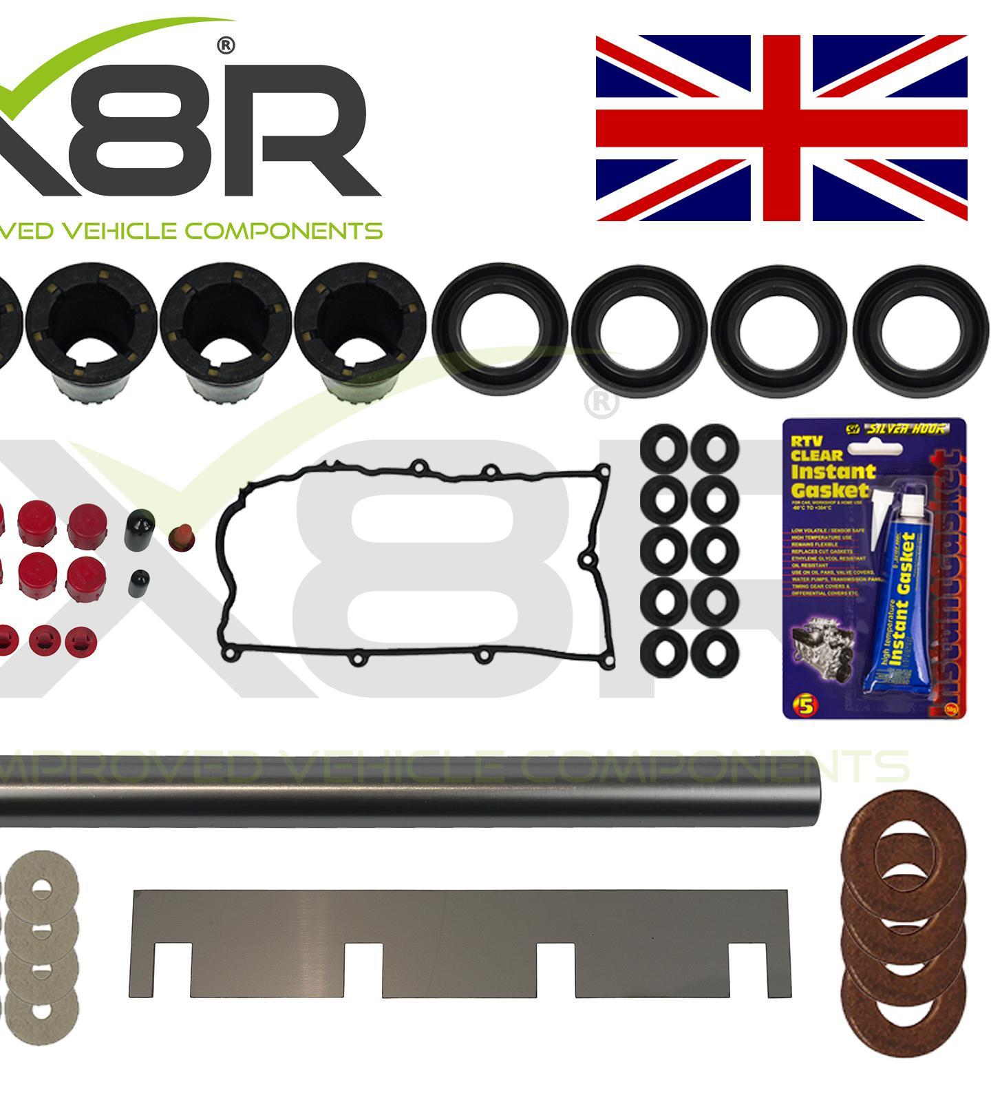 For Vauxhall Astra Zafira 1.7CDTi A17DTJ Rocker Cover Injector Seals Repair Kit Install Instruction Guide