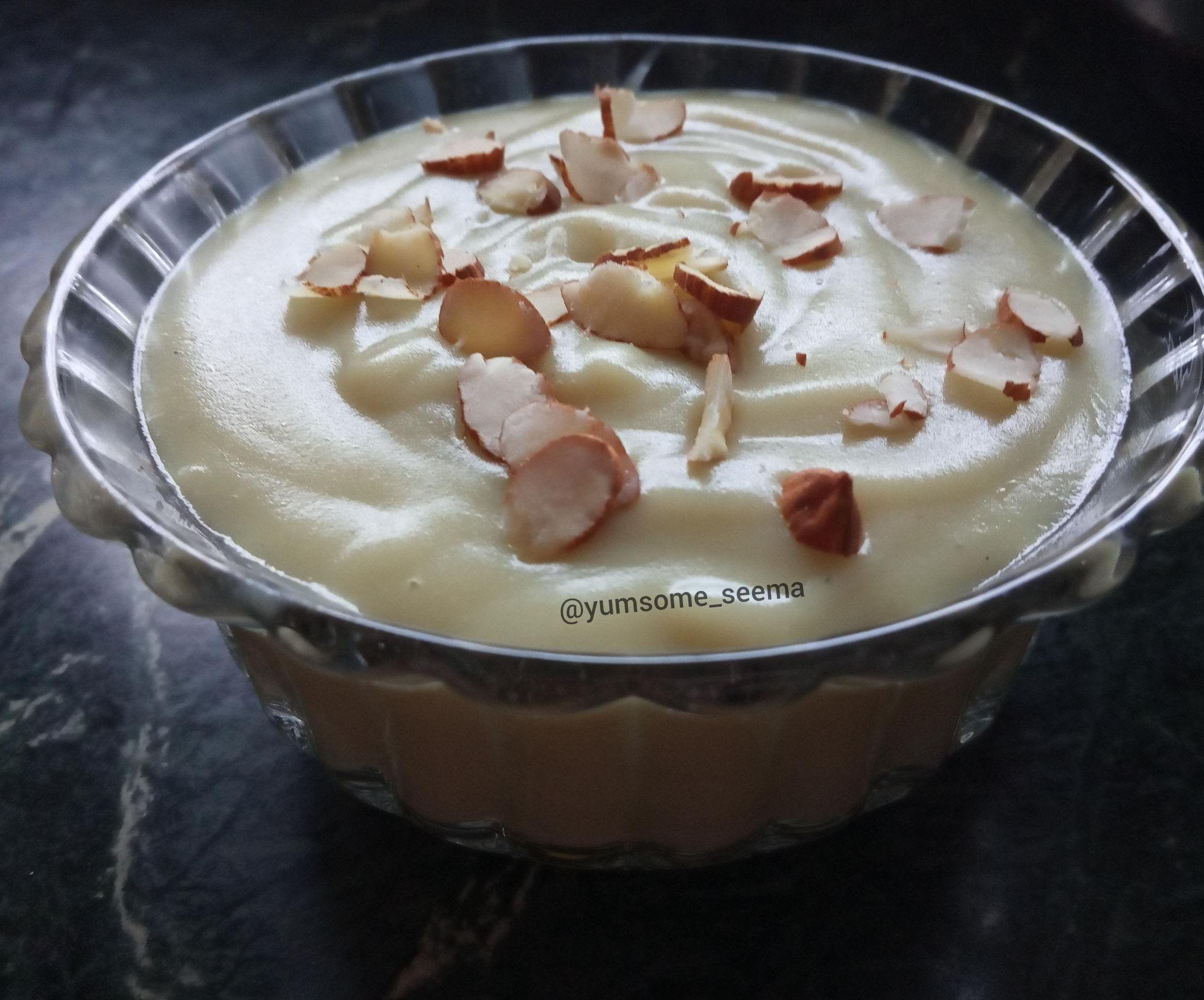 A Yam-y Dessert (Elephant Yam Kheer)