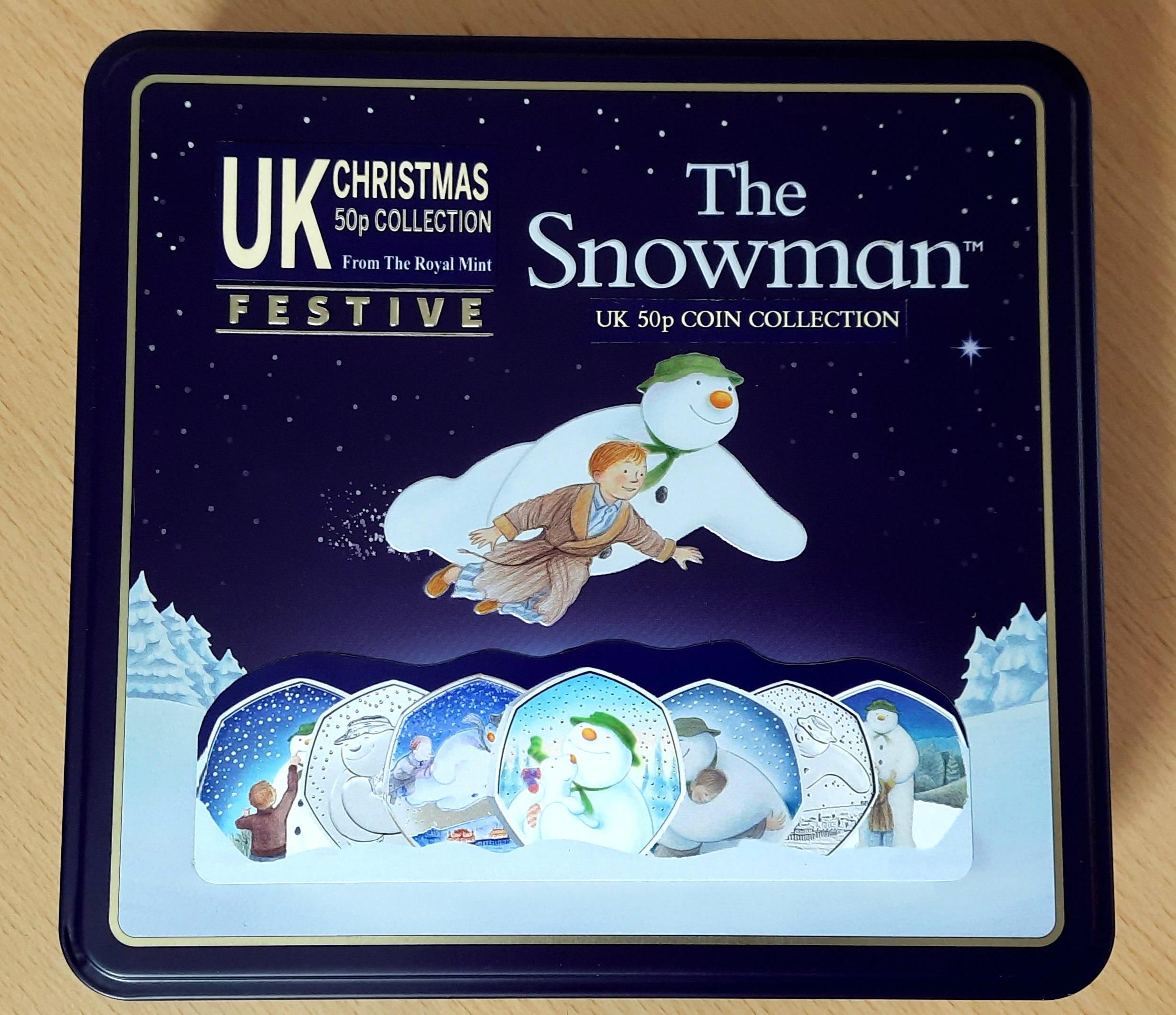 Convert Fox's Festive Biscuit Tin Into Luxury Coin BUNC Pack Store