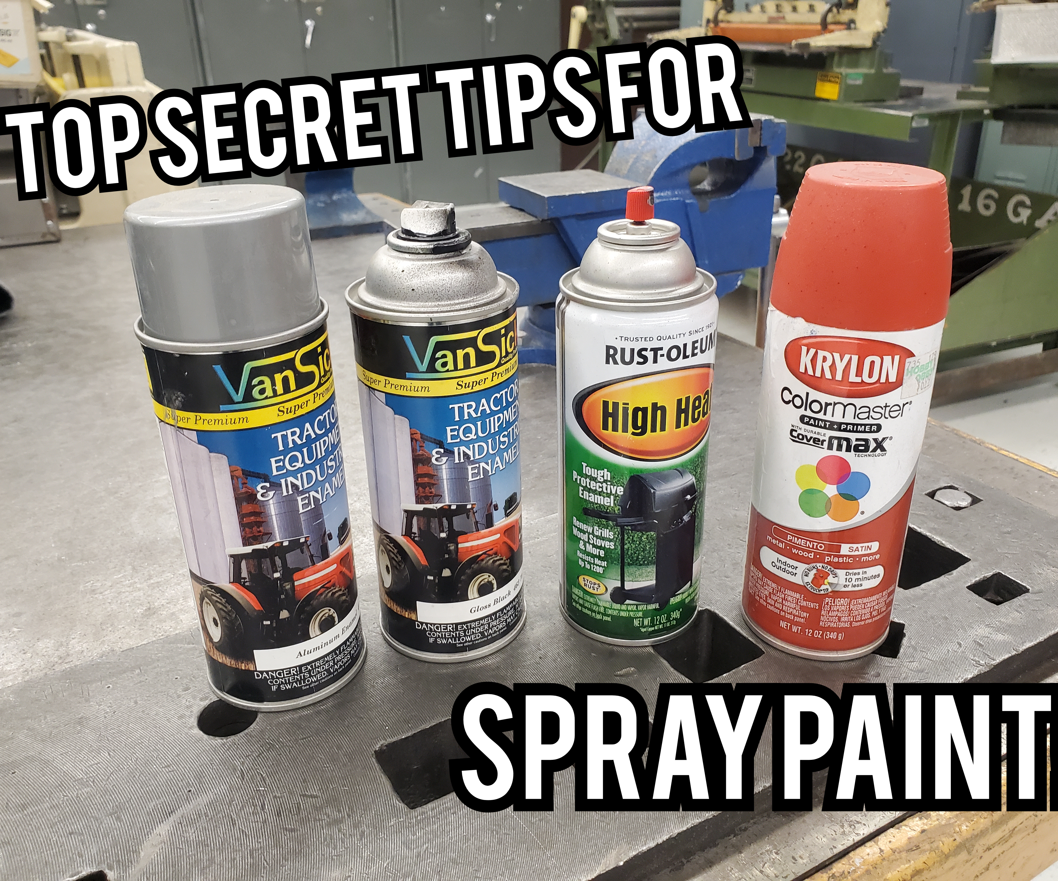 Making Your Spray Paint Pop- Simple Ways to Get Great Finishes!
