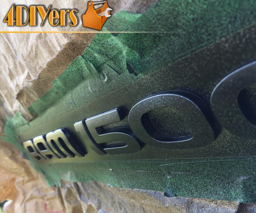 How to Plasti Dip Emblems With Glossifier