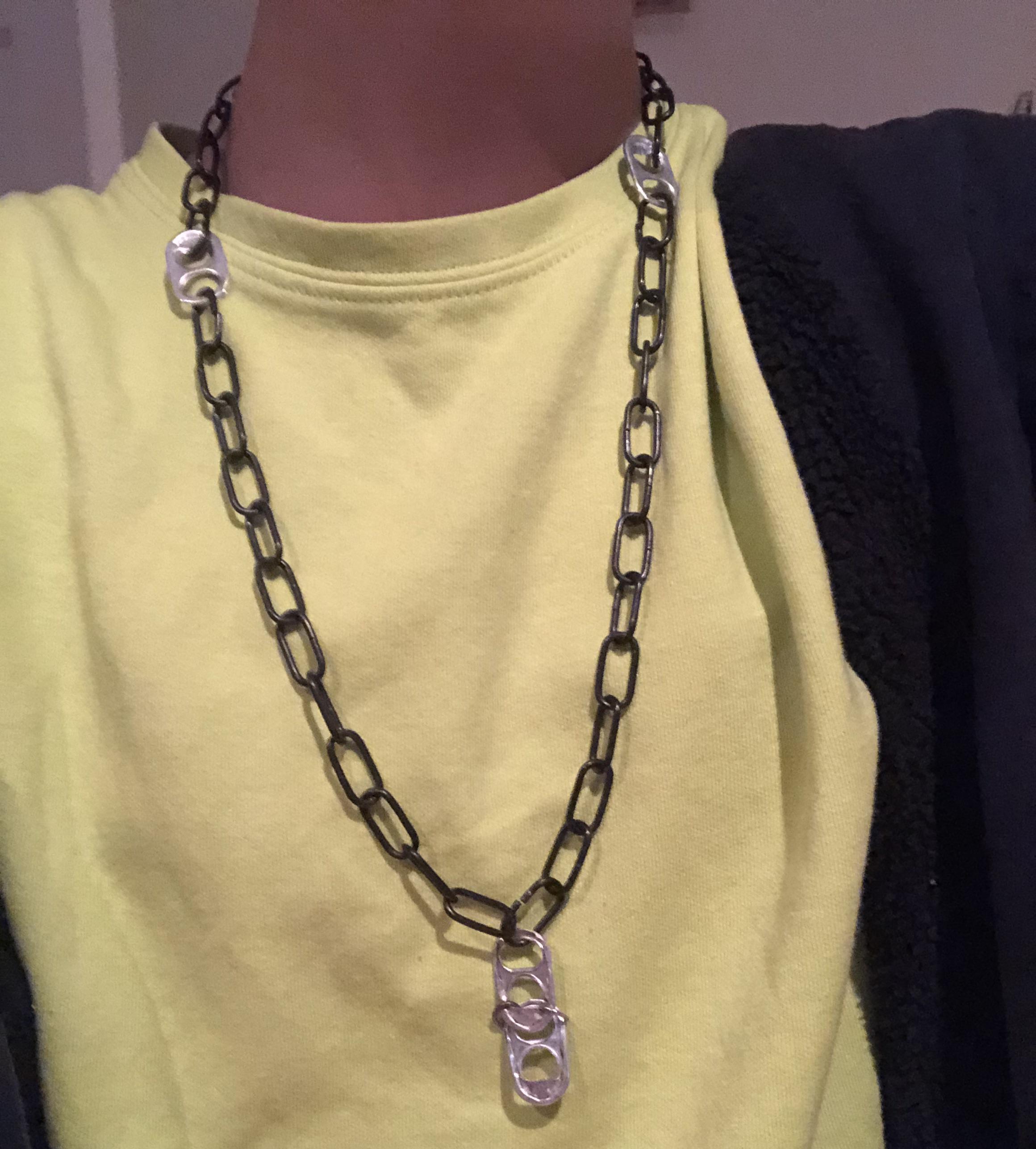 Soda Tab Chain Necklace