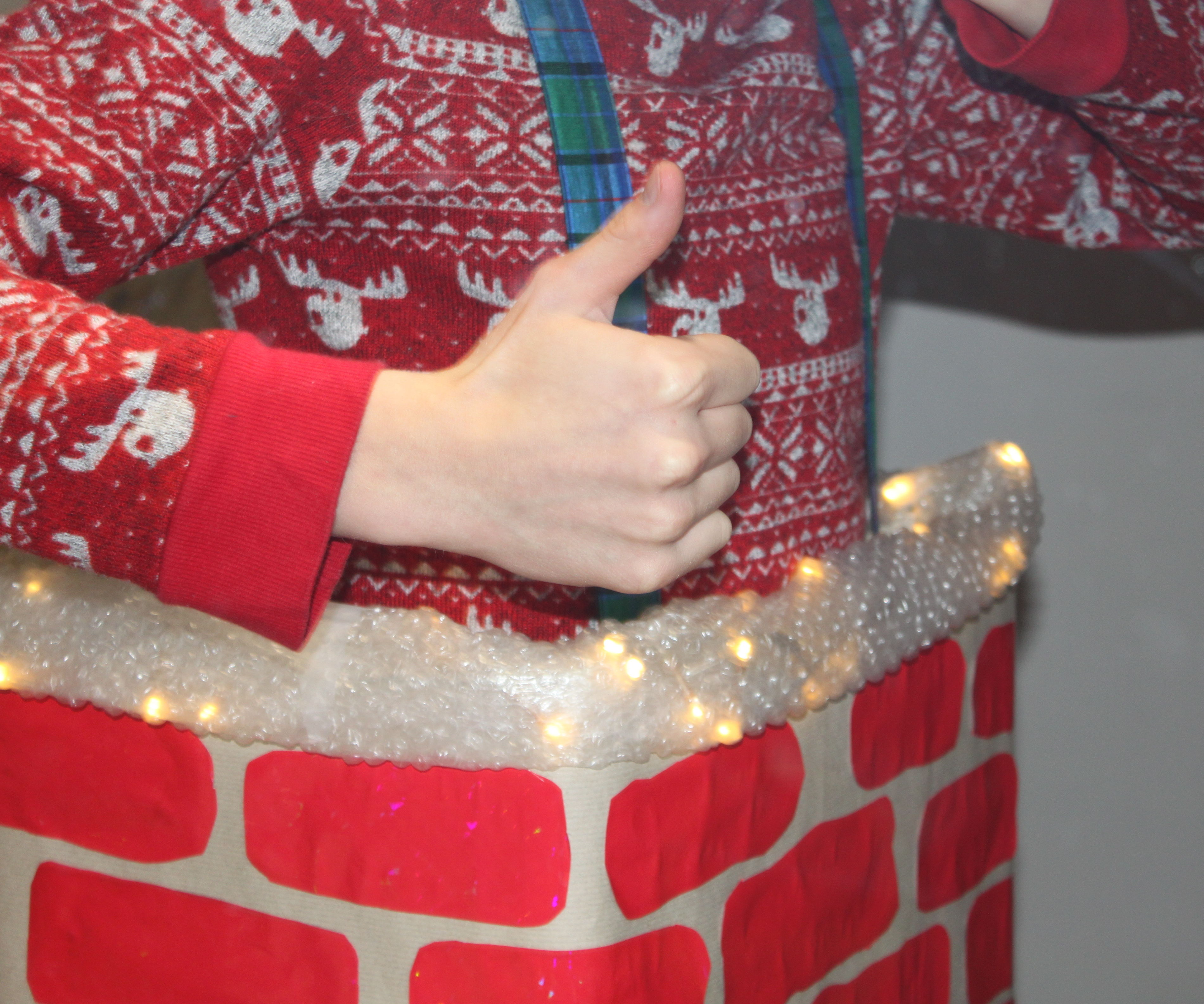 Santa's in My Chimney!!!!