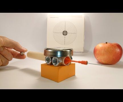 Magnetic Darts ~ Magnet Launcher ~ Linear Accelator