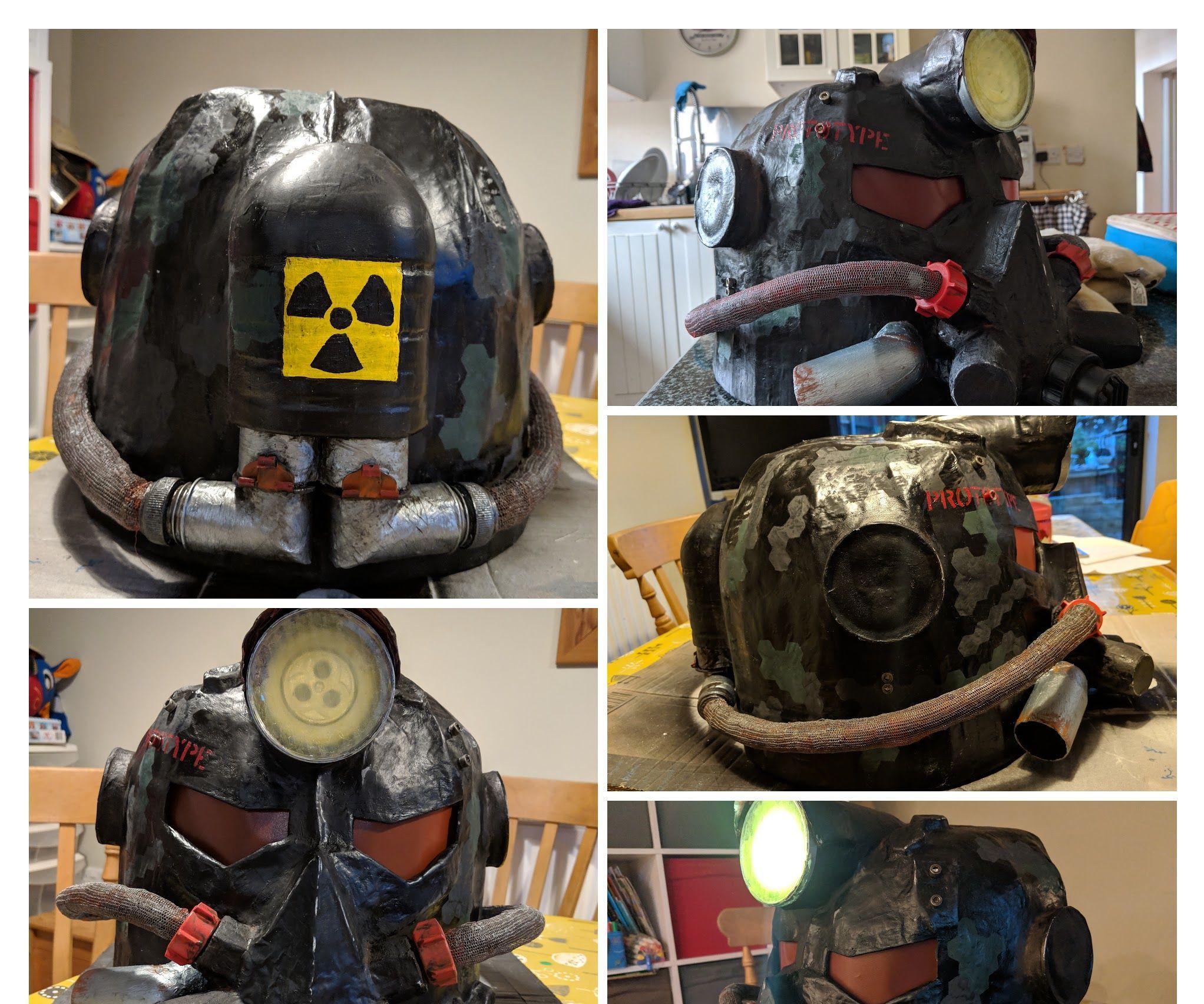 Recycled Power Armour Helmet