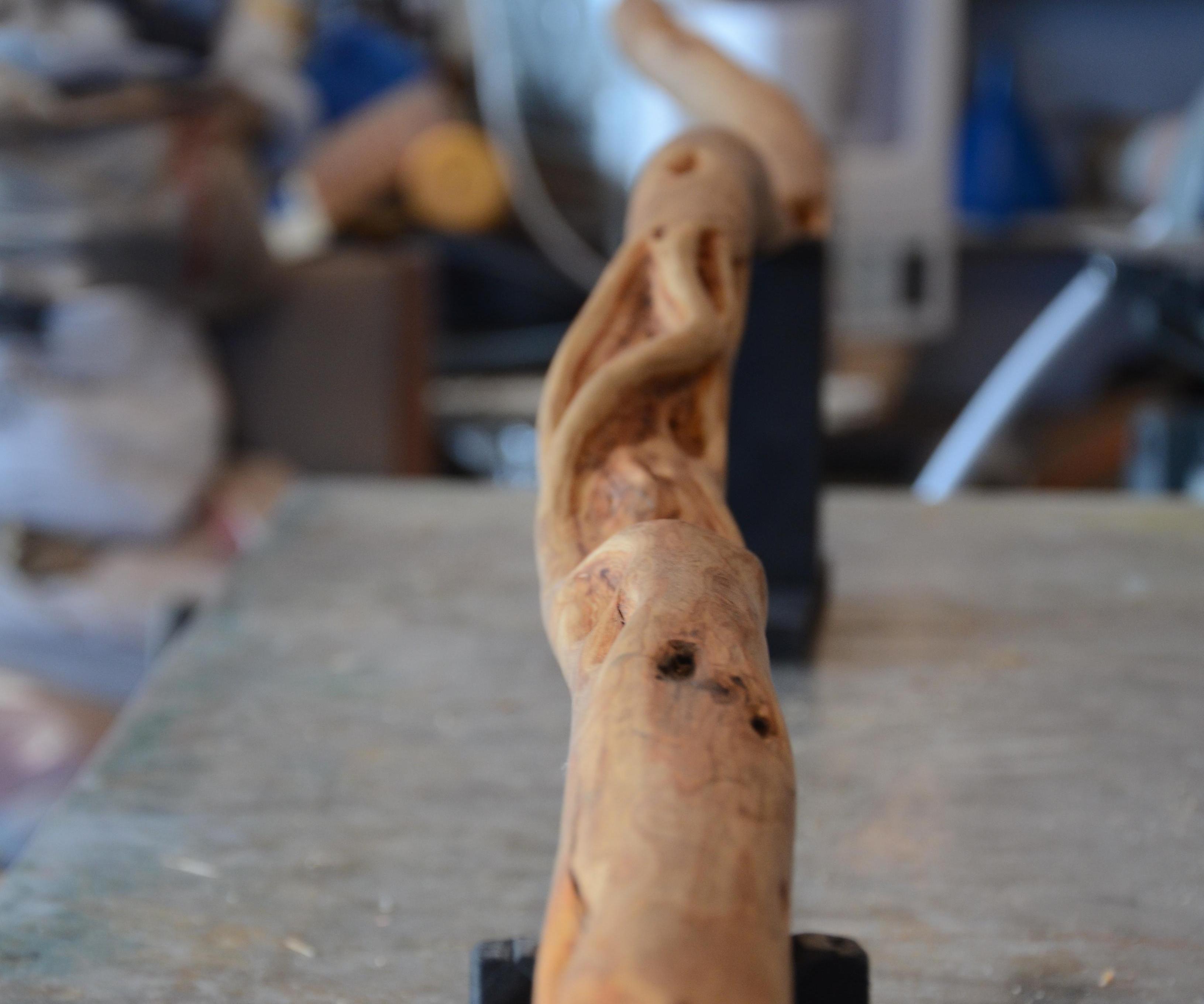 Diamond Willow Walking Stick