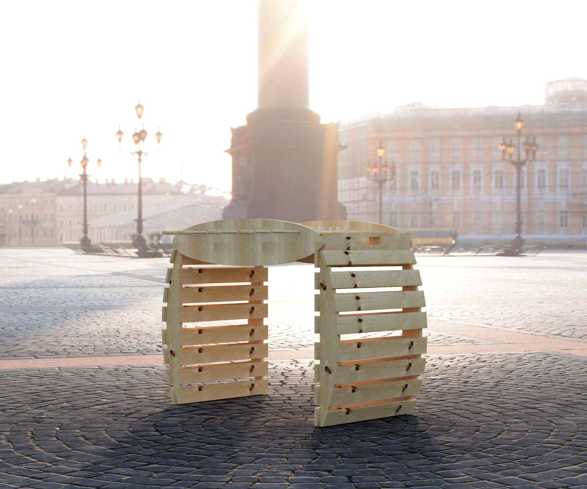 Foosball Table Made From Upcycled EPALs