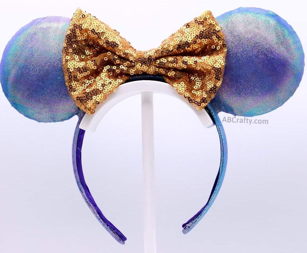Iridescent Light Up Mickey Mouse Ears