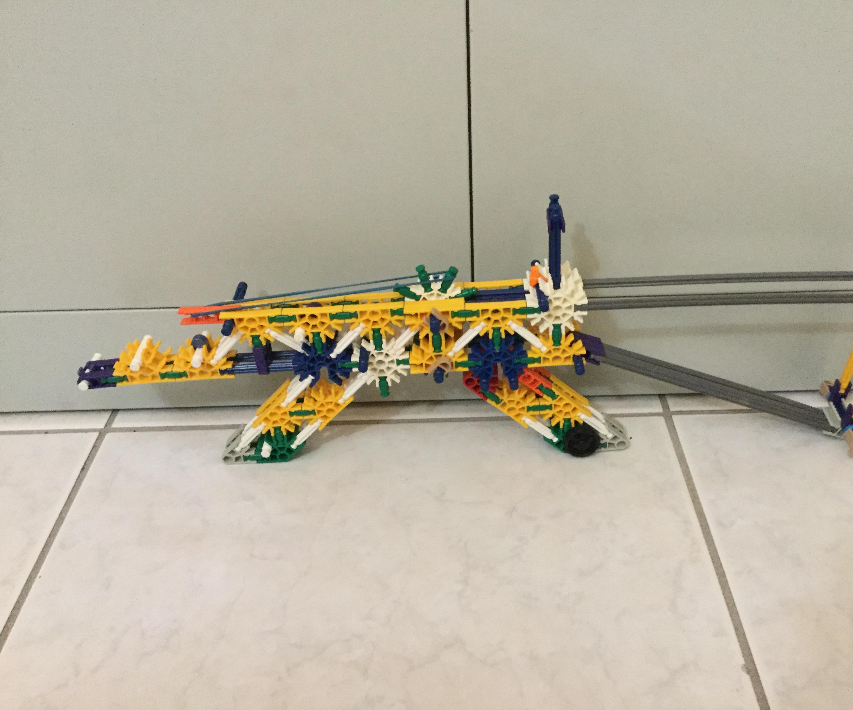K'nex AK-47 With Stand