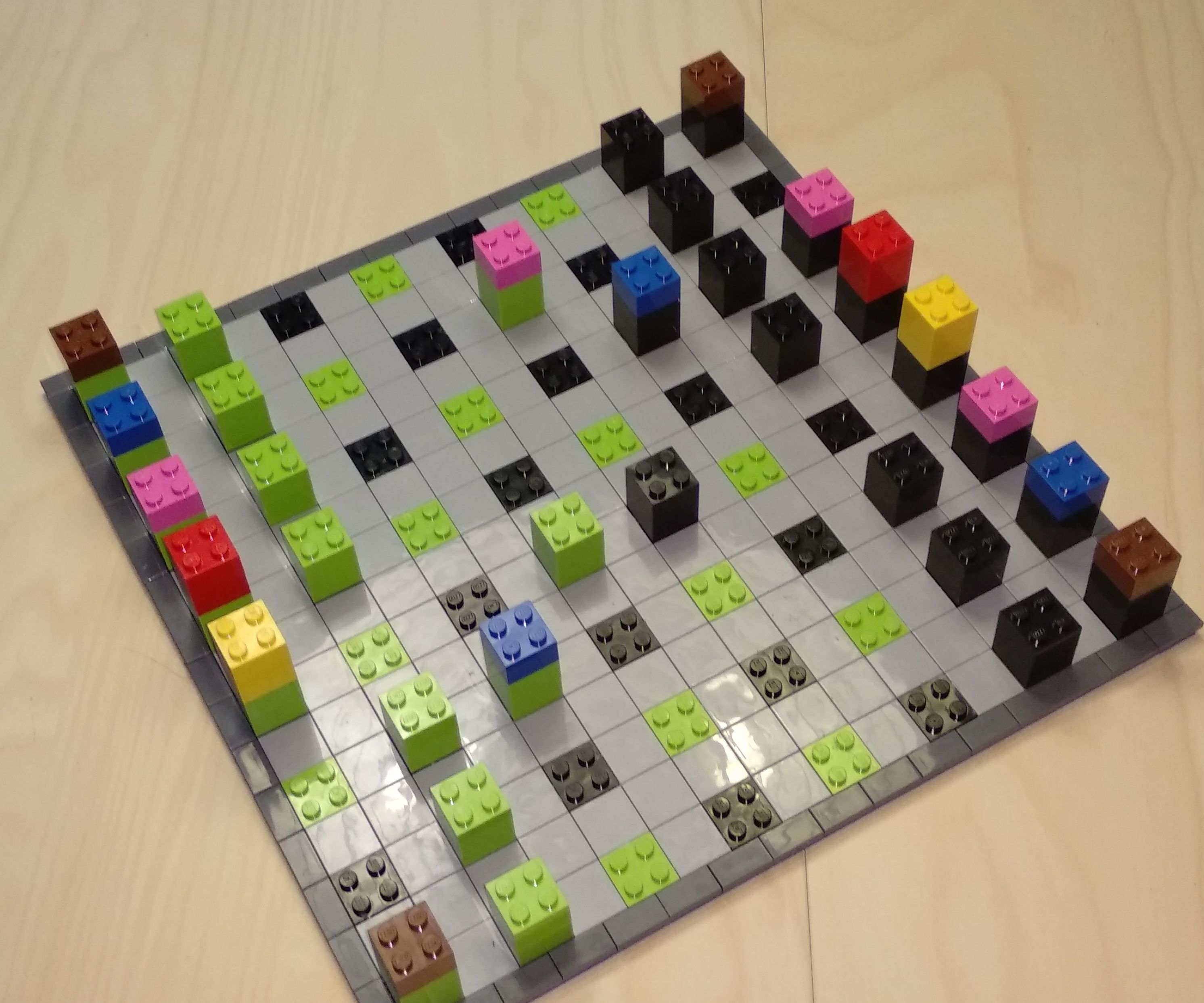 A LEGO Chess and Checkers Game