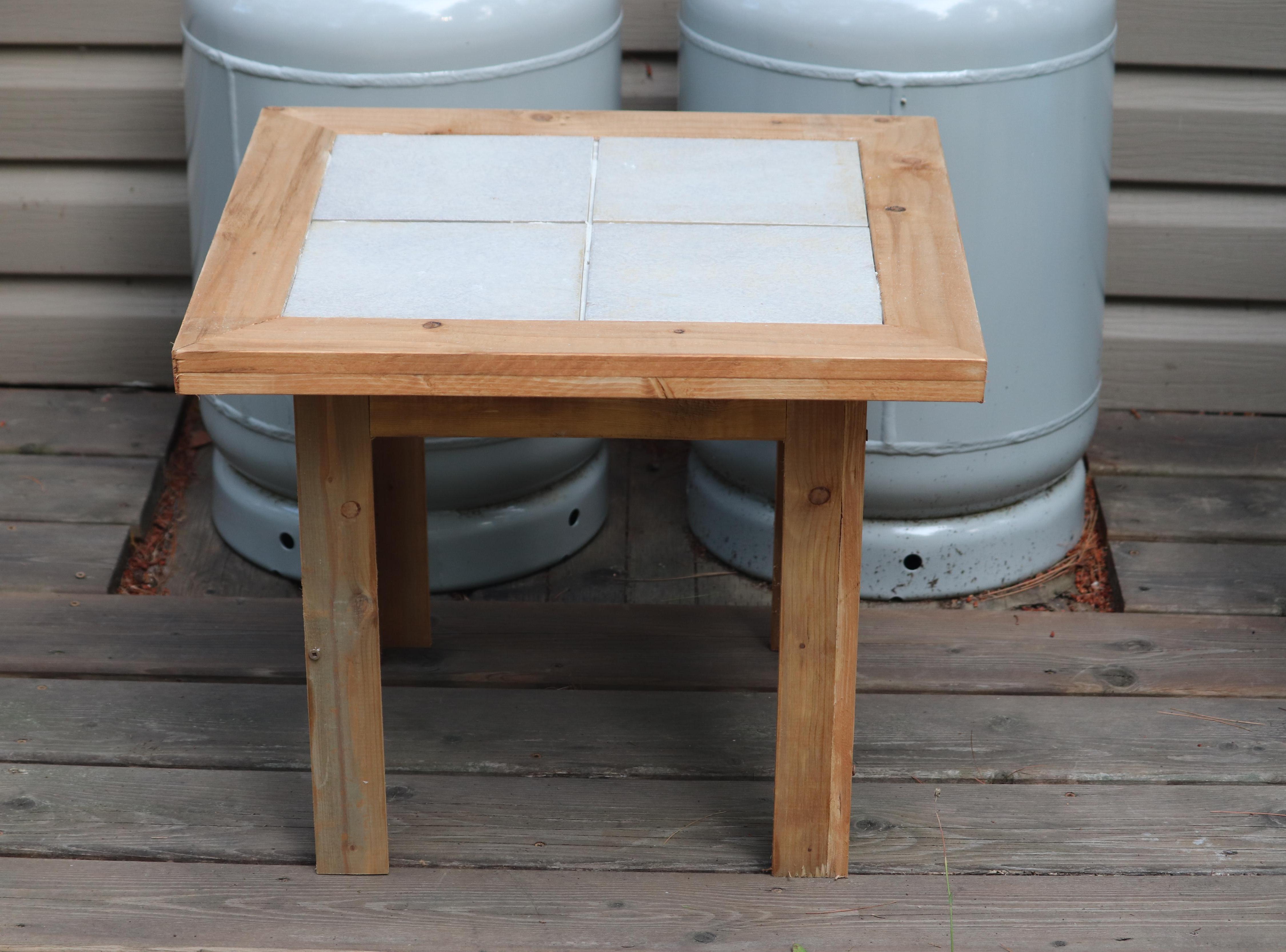 Outdoor End Table