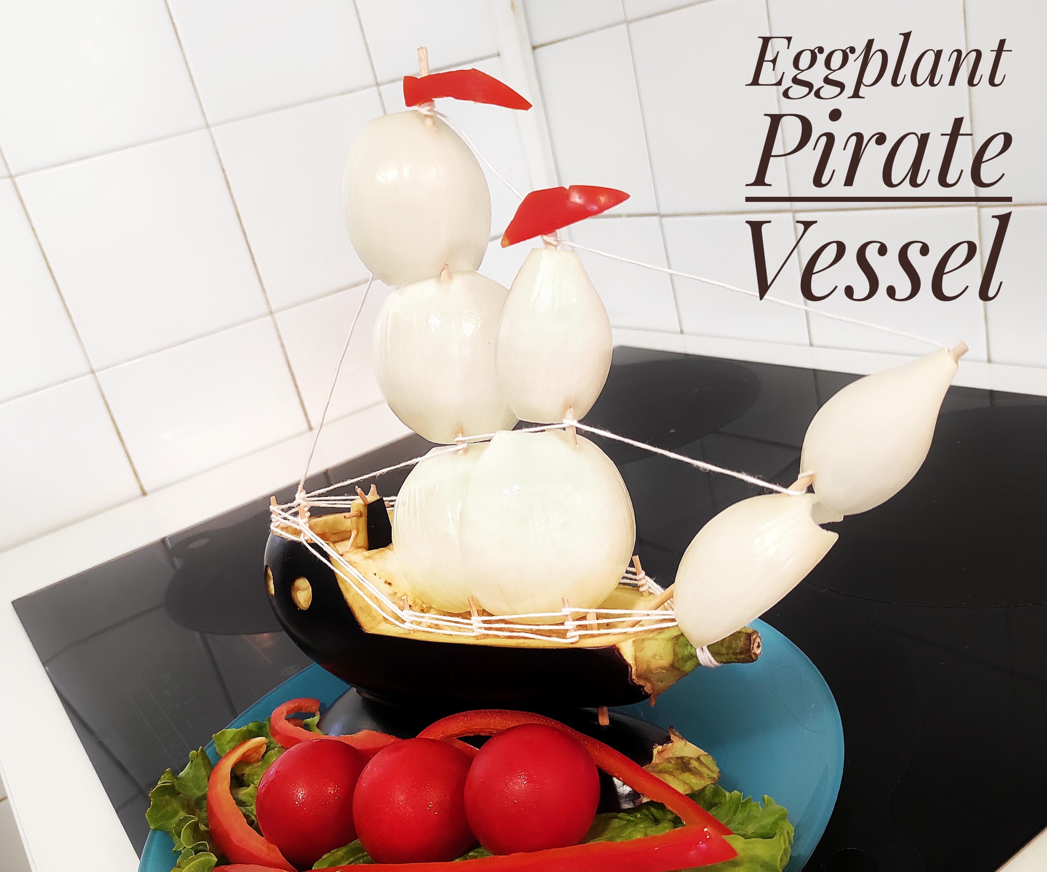 Eggplant Pirate Vessel 