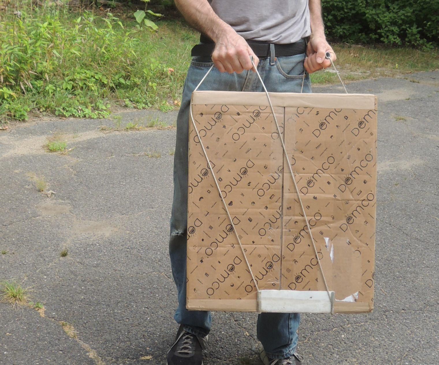 Bottom Box Grip Brackets for Lifting Heavy Items (One or Two People)