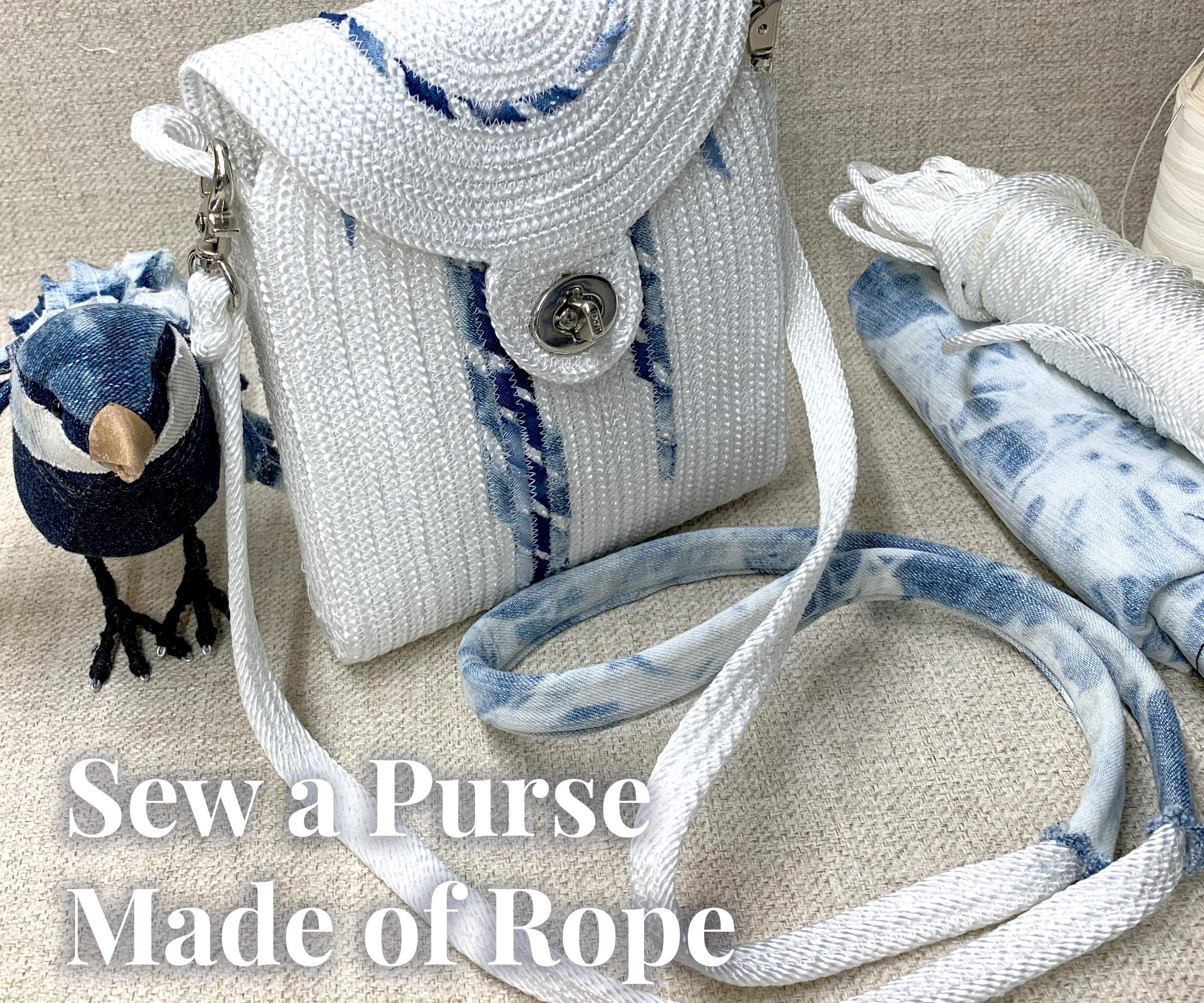 Sew a Purse Made of Rope