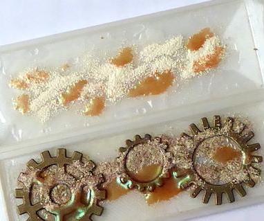 Bezels for Microscope Slide Pendents Designed in Tinkercad and 3d Printed