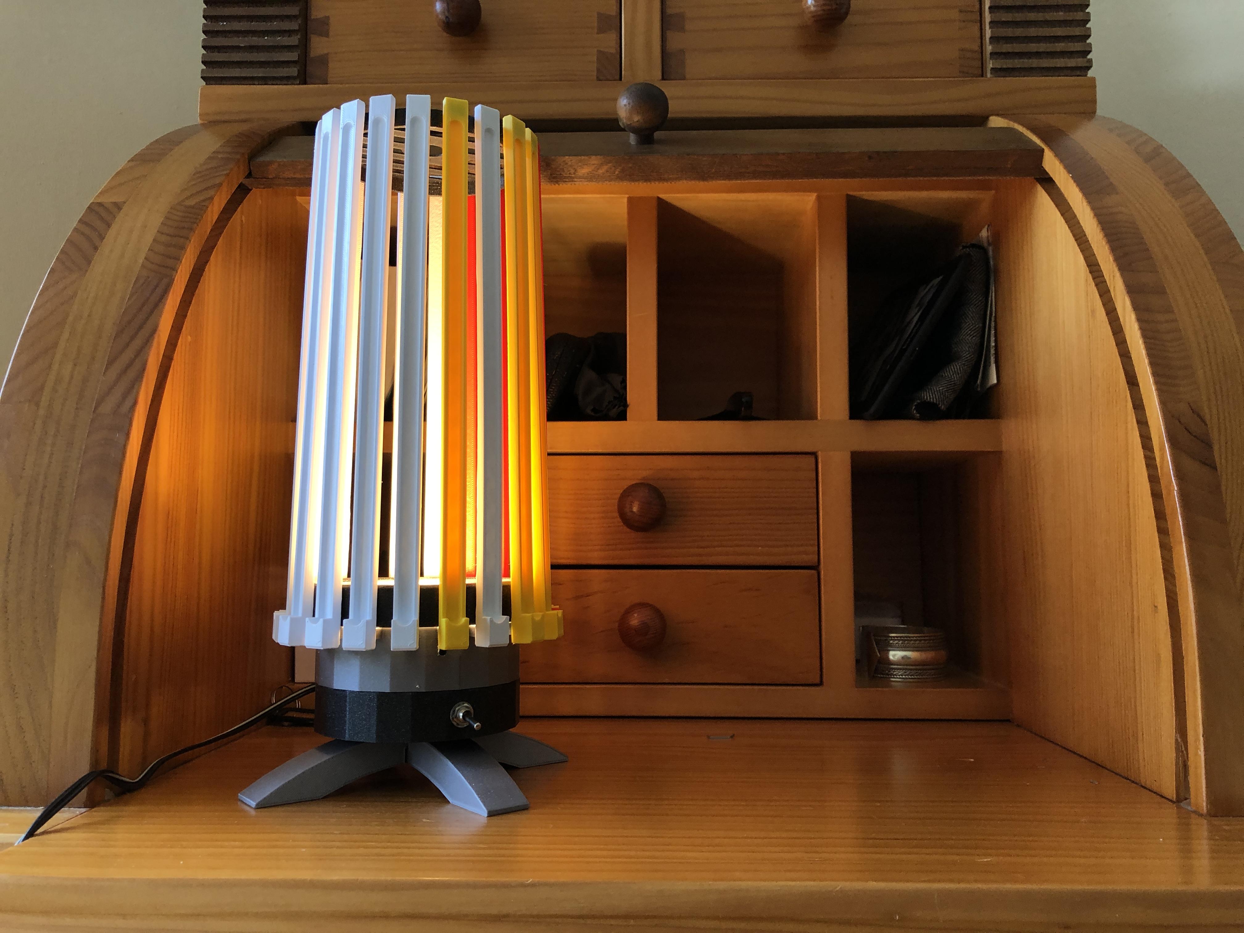 Lamp "Sunset" - LED 12V - 3D Printed