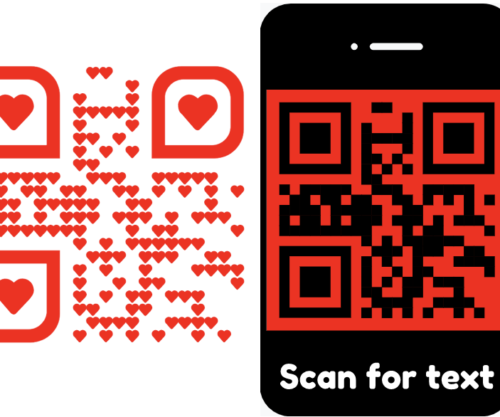 QR Valentine Message