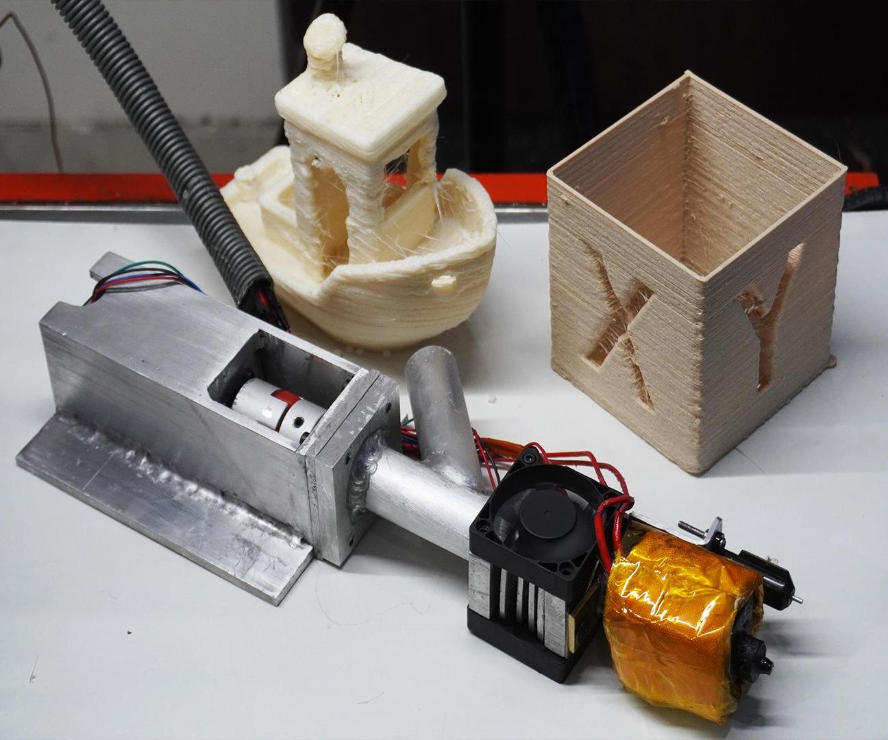 Homemade Pellet Extruder for 3d Printer