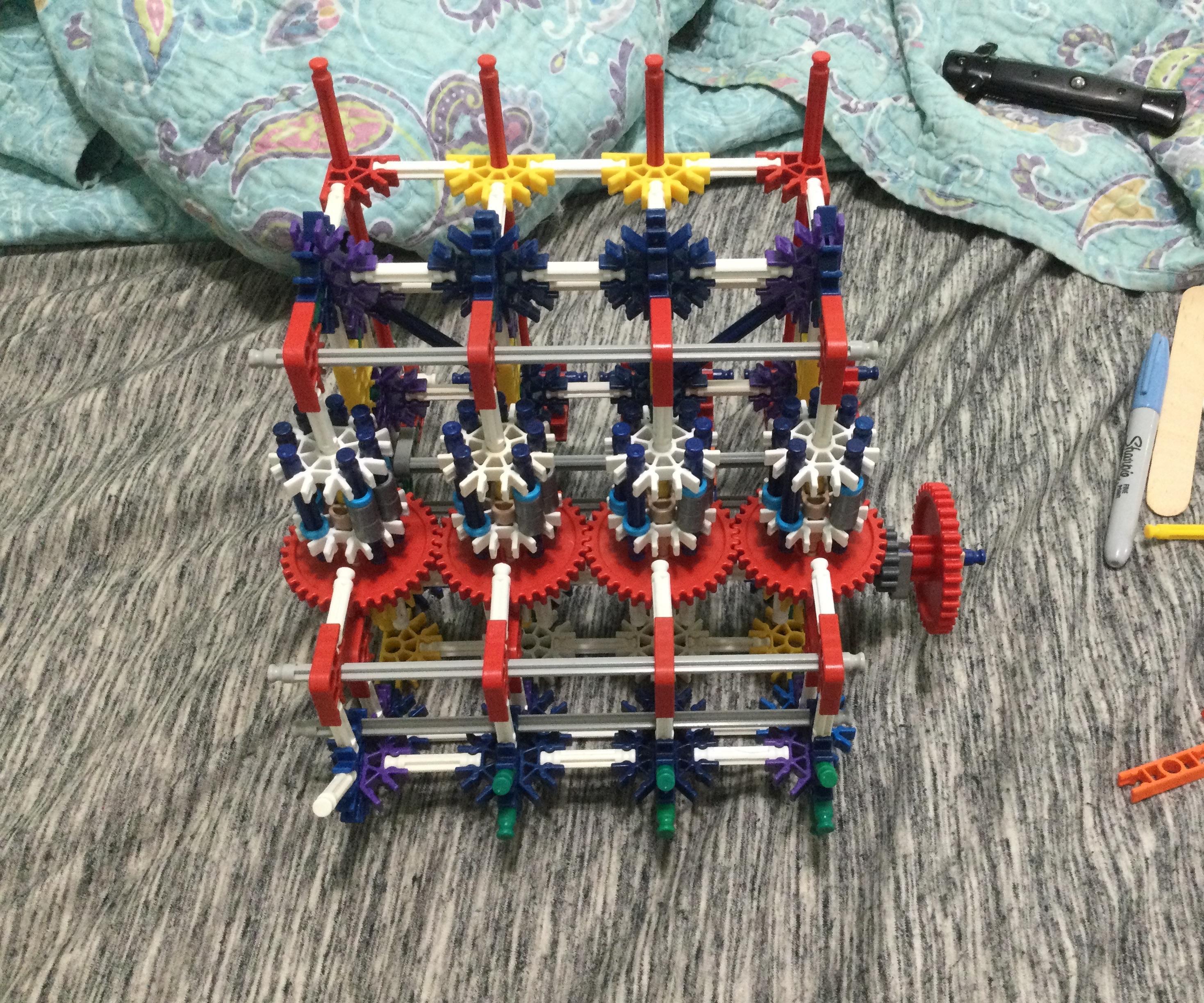 Knex Enigma Encryption and Decryption Device