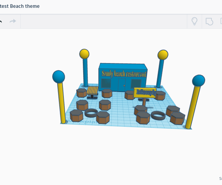 My Entry for Contest Beach Theme