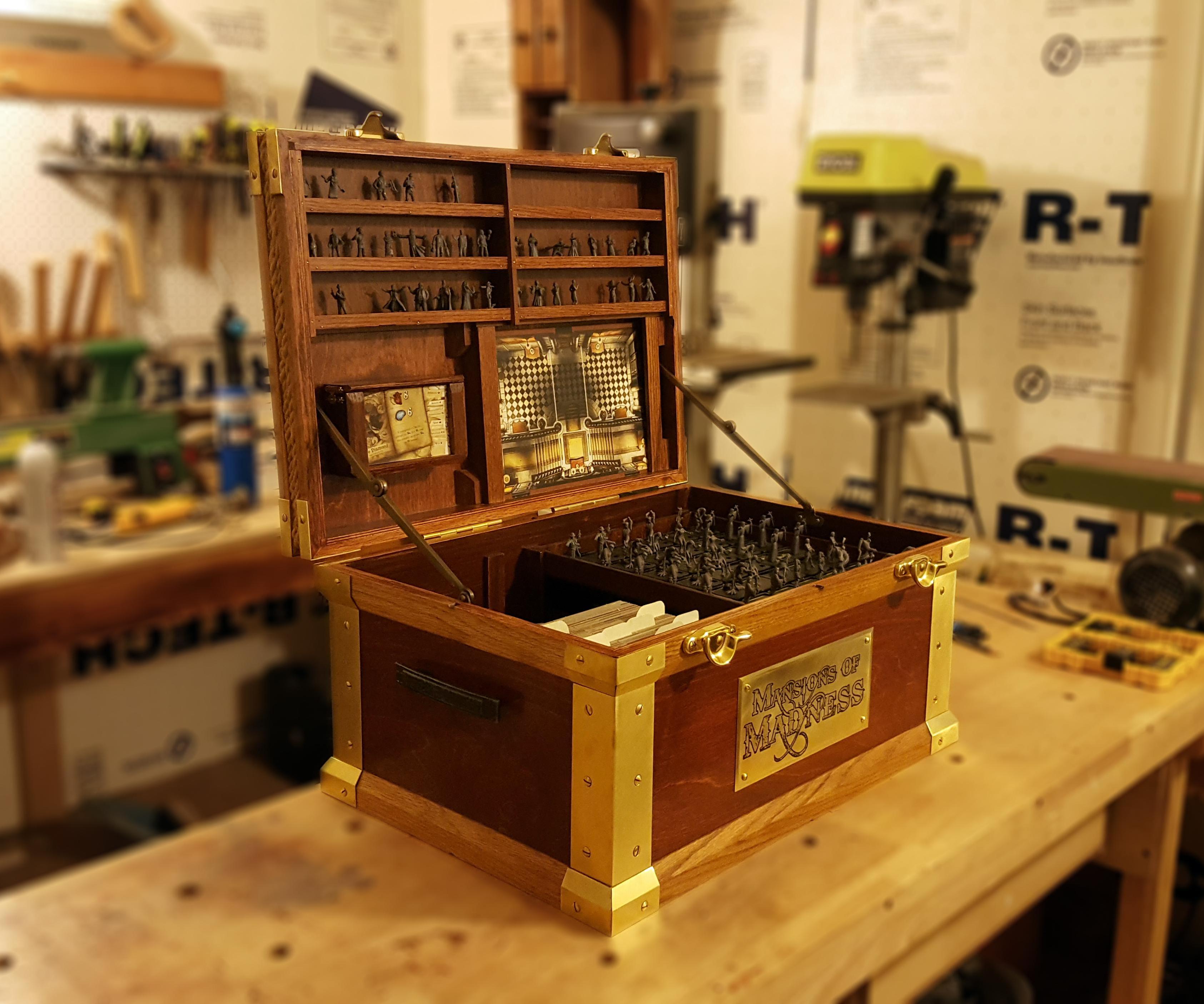 Chest of Madness - a Board Game Organizer