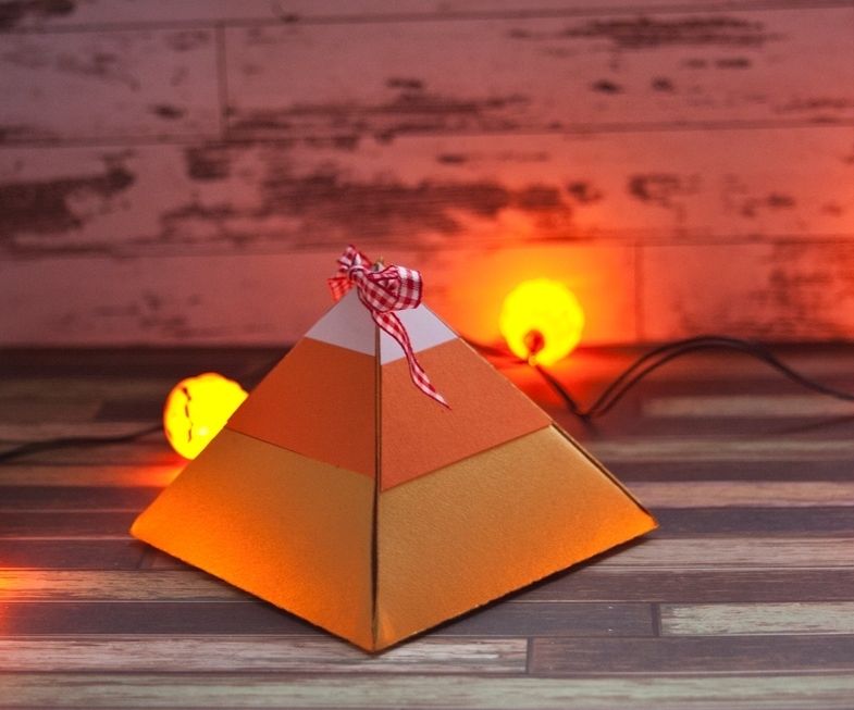 Halloween Candy Corn Box