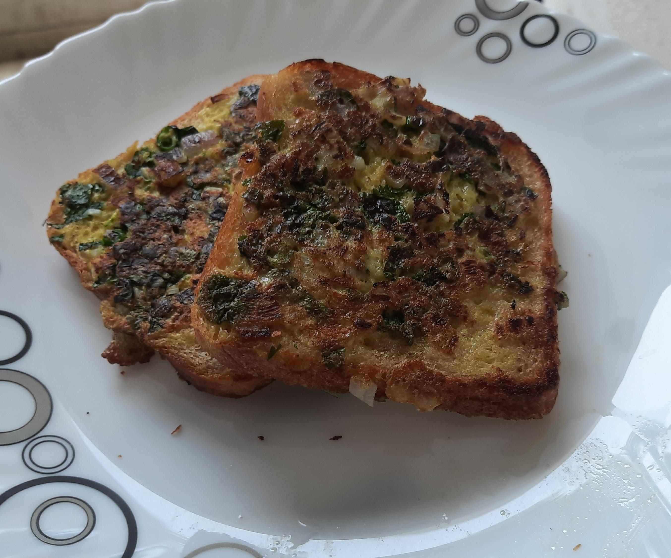 10 Mins Egg Bread Toast