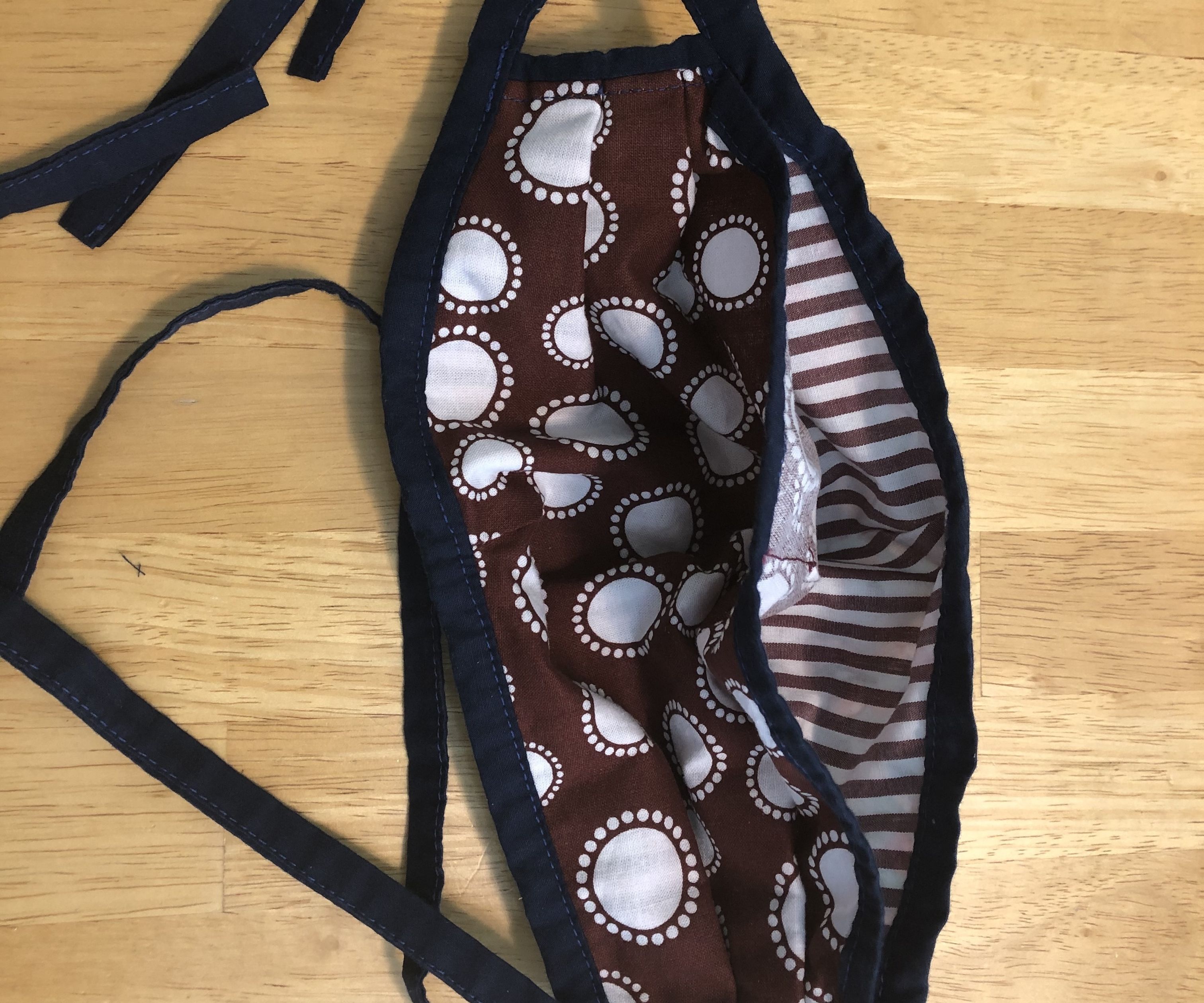 A. B. Mask Modified With a Pocket