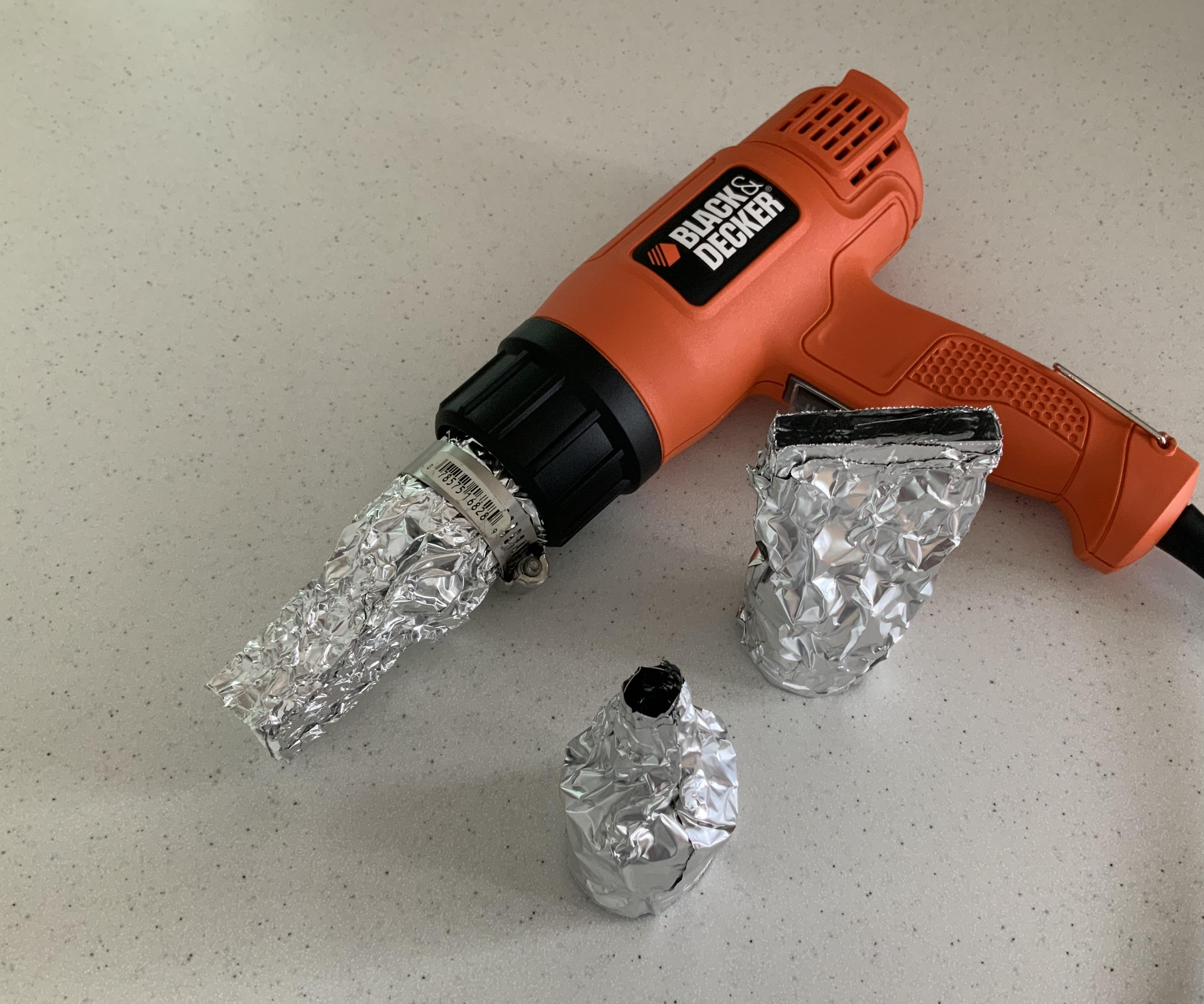 Heat Gun Tinfoil Nozzles