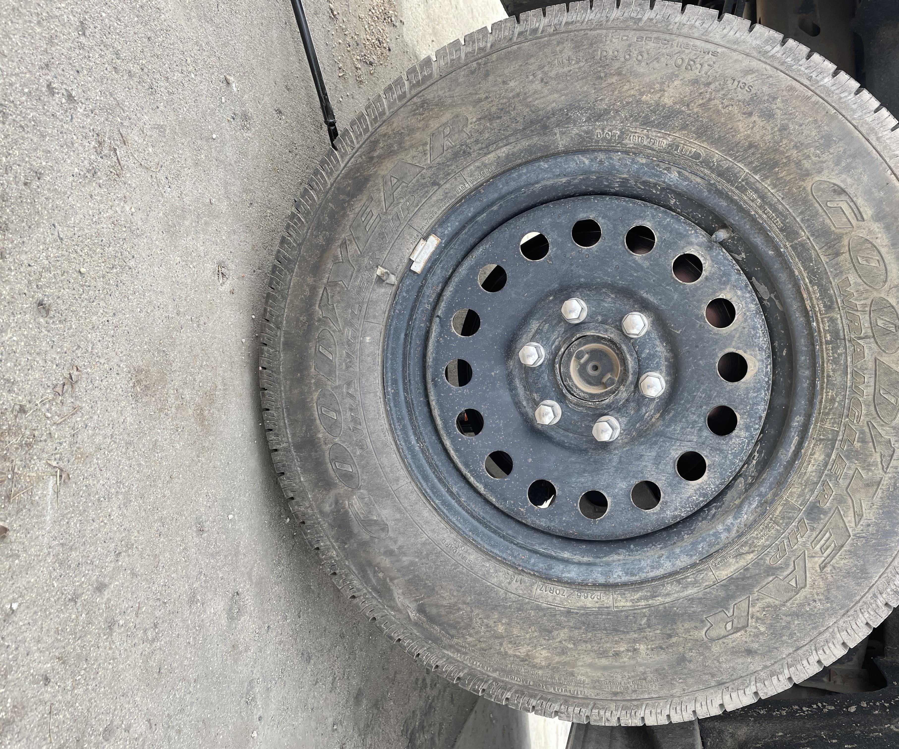 Changing a Flat With a Spare