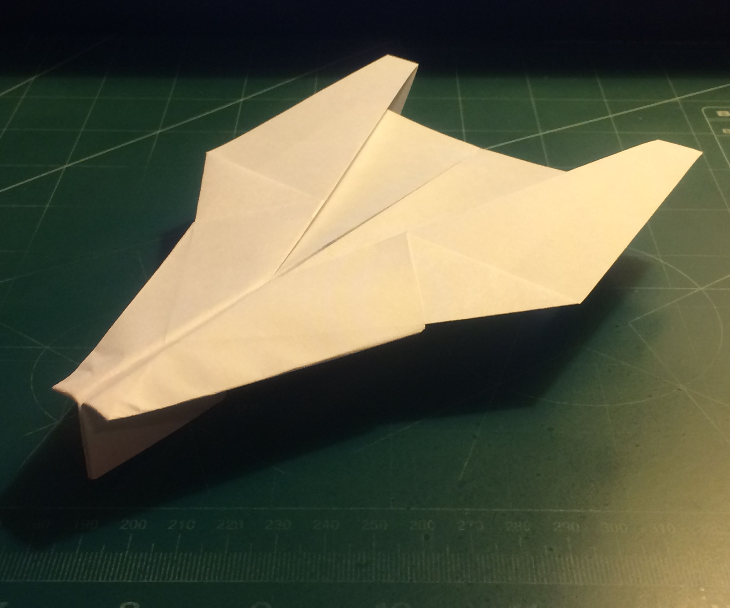 How To Make The Colt Paper Airplane