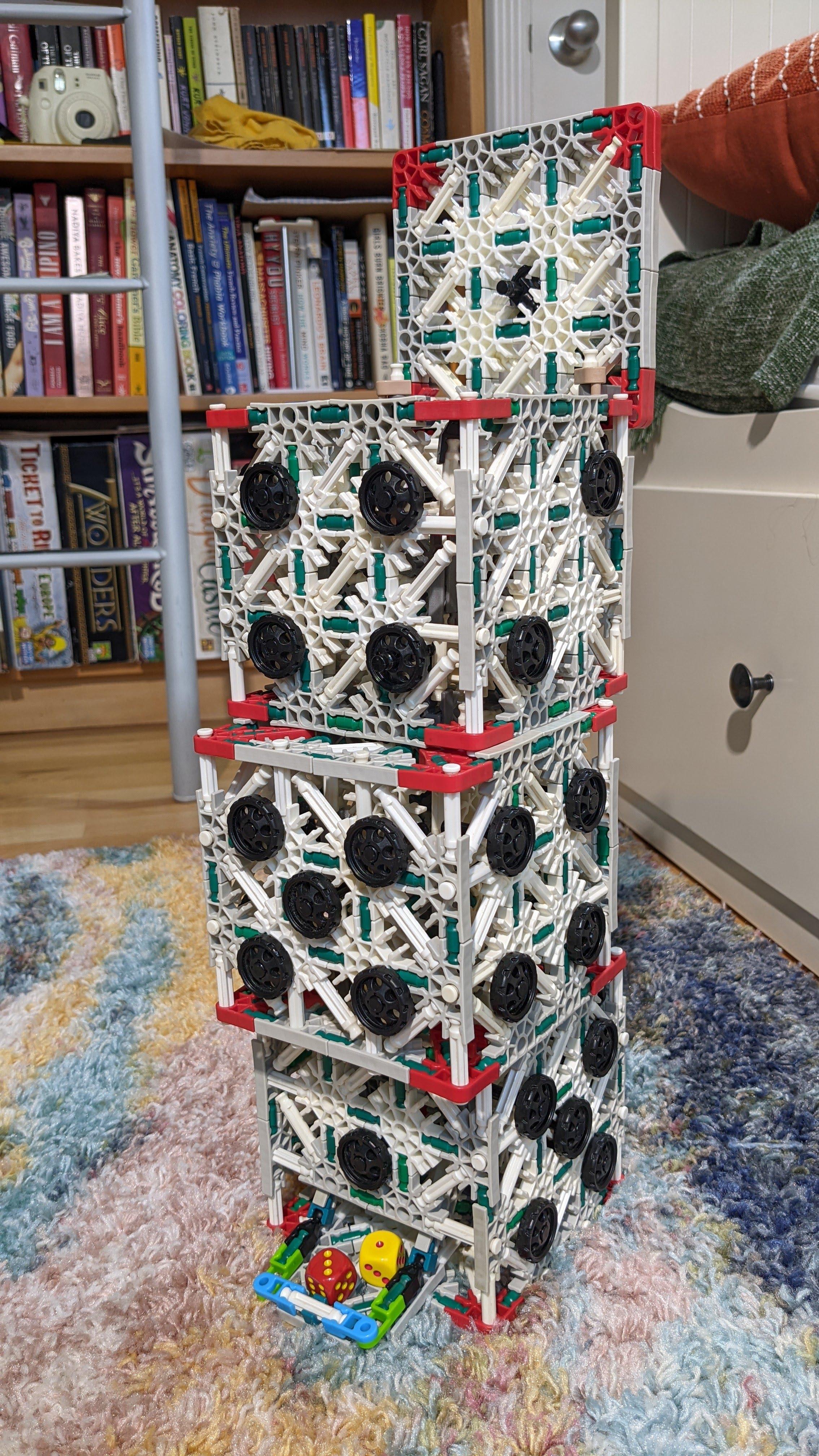 Knex "Dice Stack" Dice Tower