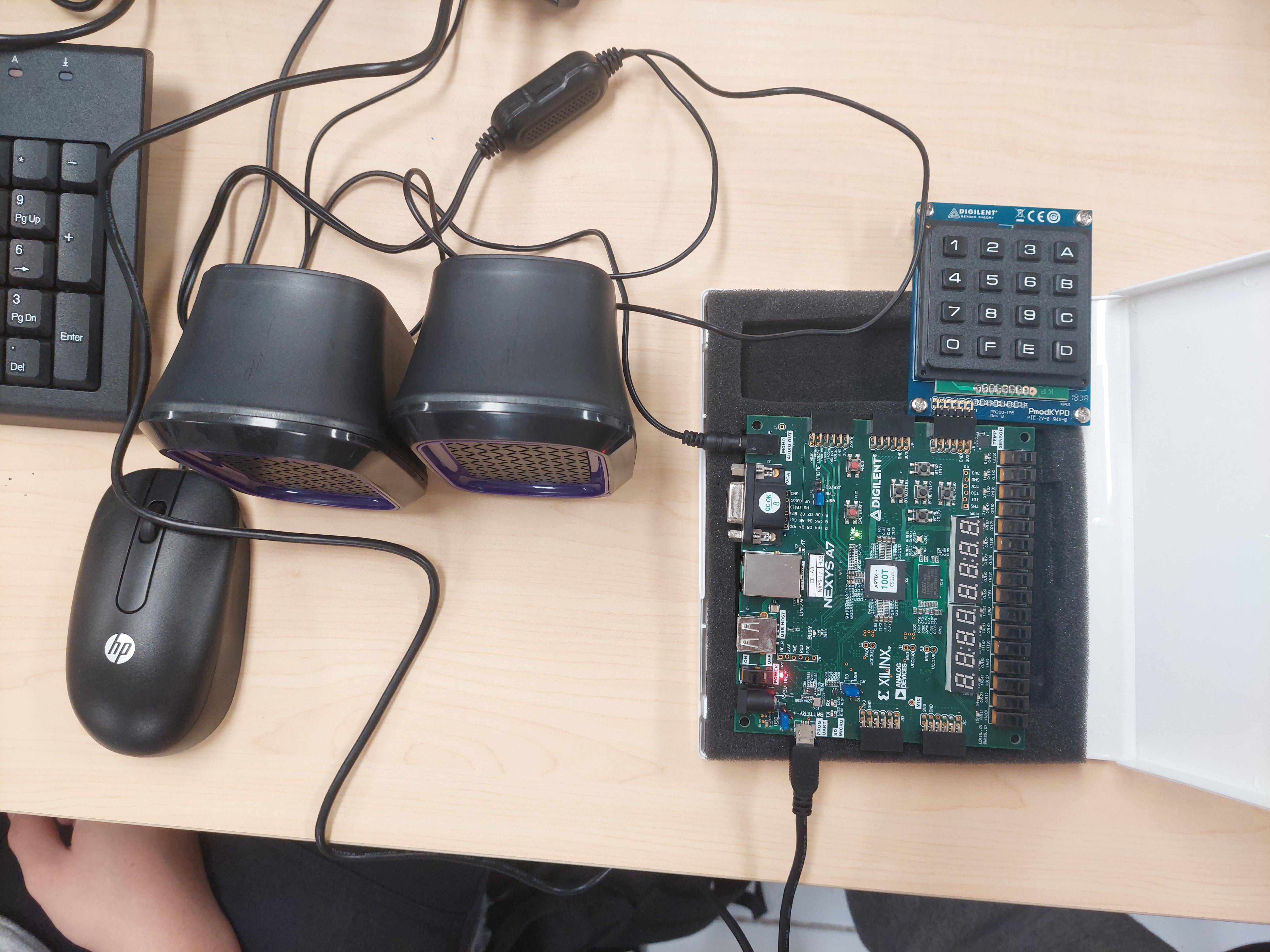 DIGITAL PIANO - FPGA BOARD