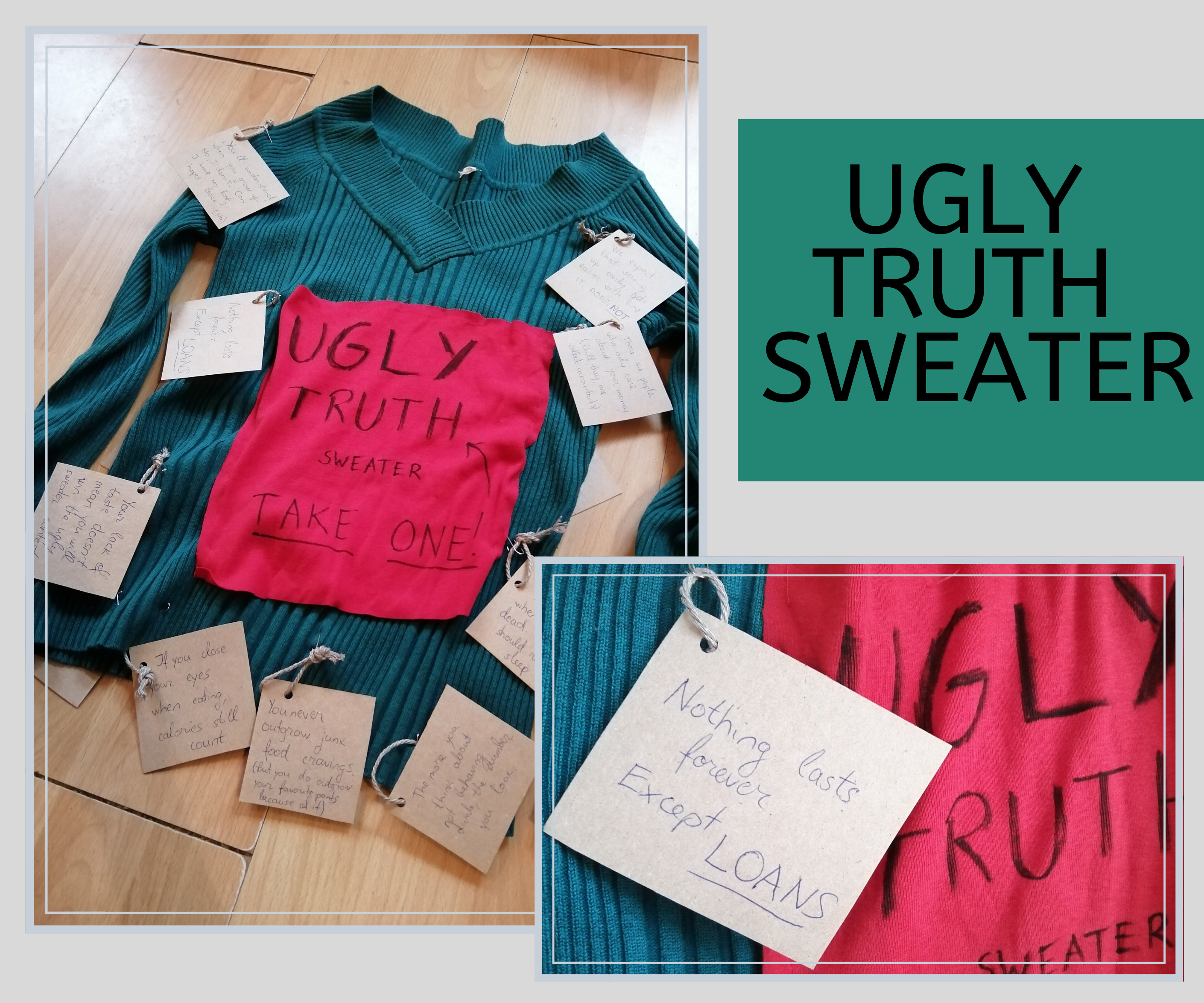 Interactive Ugly Truth Christmas Sweater